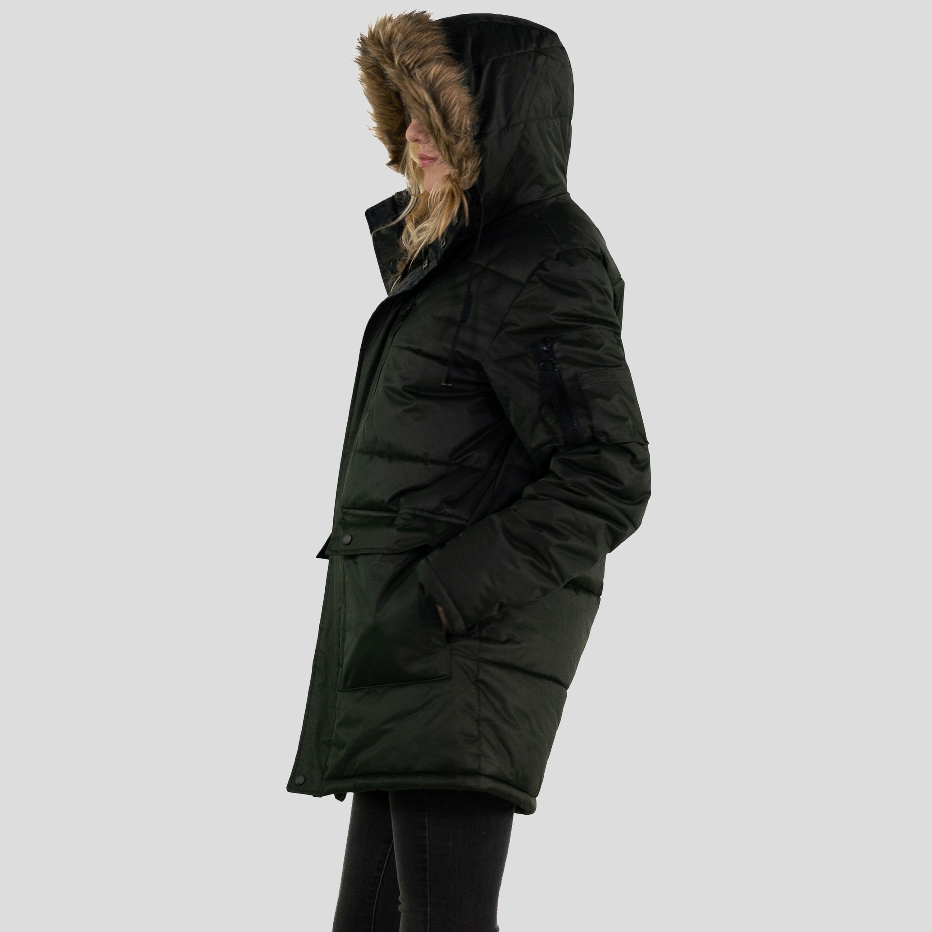 Women's Snorkel Puffer Oversized Jacket - FINAL SALE Womens Jacket Members Only 