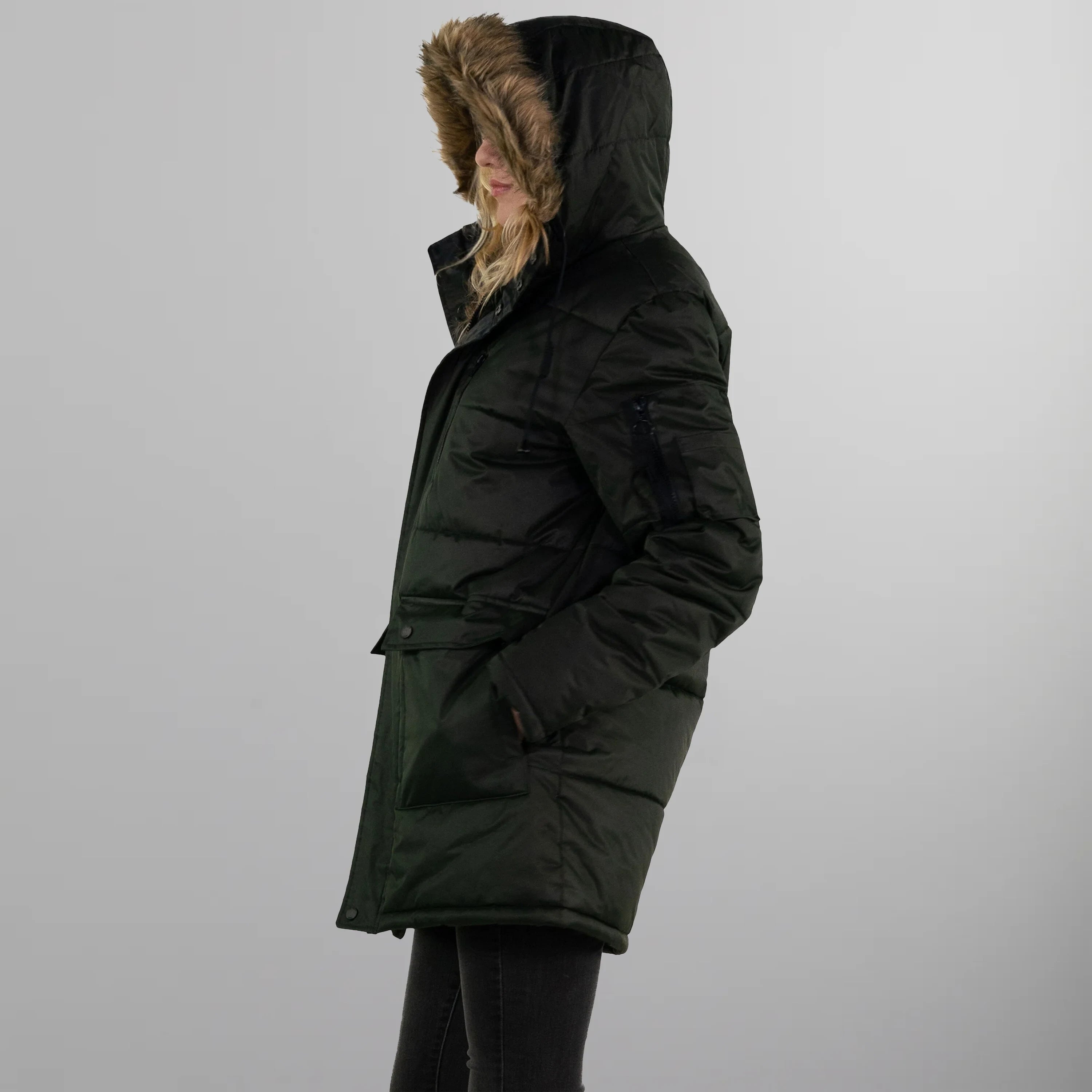 Women's Snorkel Puffer Oversized Jacket - FINAL SALE Womens Jacket Members Only 