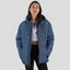 Women's Heather Print Puffer Oversized Jacket - FINAL SALE Womens Jacket Members Only 
