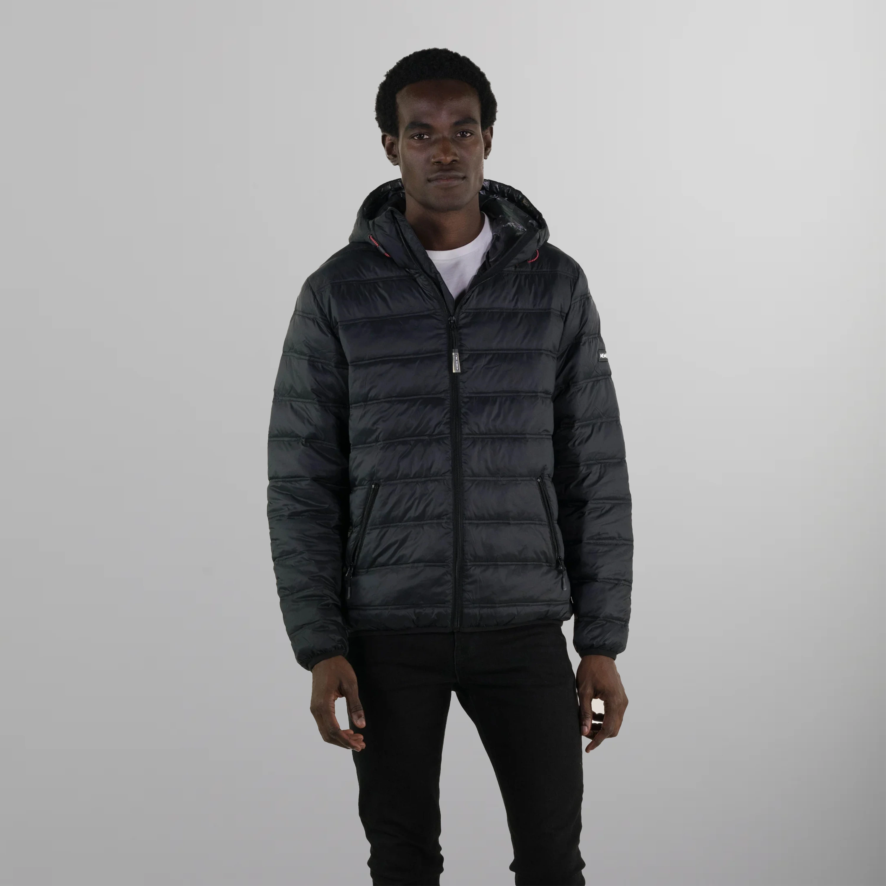 Men's Zip Front Puffer Jacket - FINAL SALE Men's Jackets Members Only 