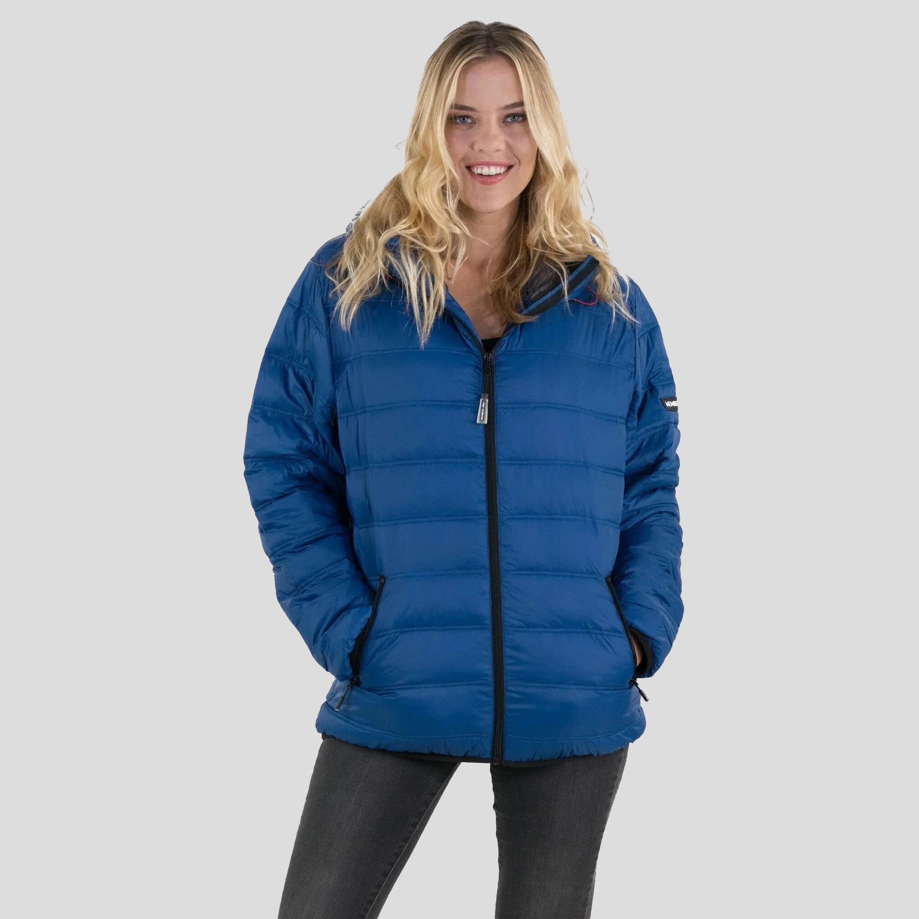 Women's Zip Front Puffer Oversized Jacket - FINAL SALE Womens Jacket Members Only 