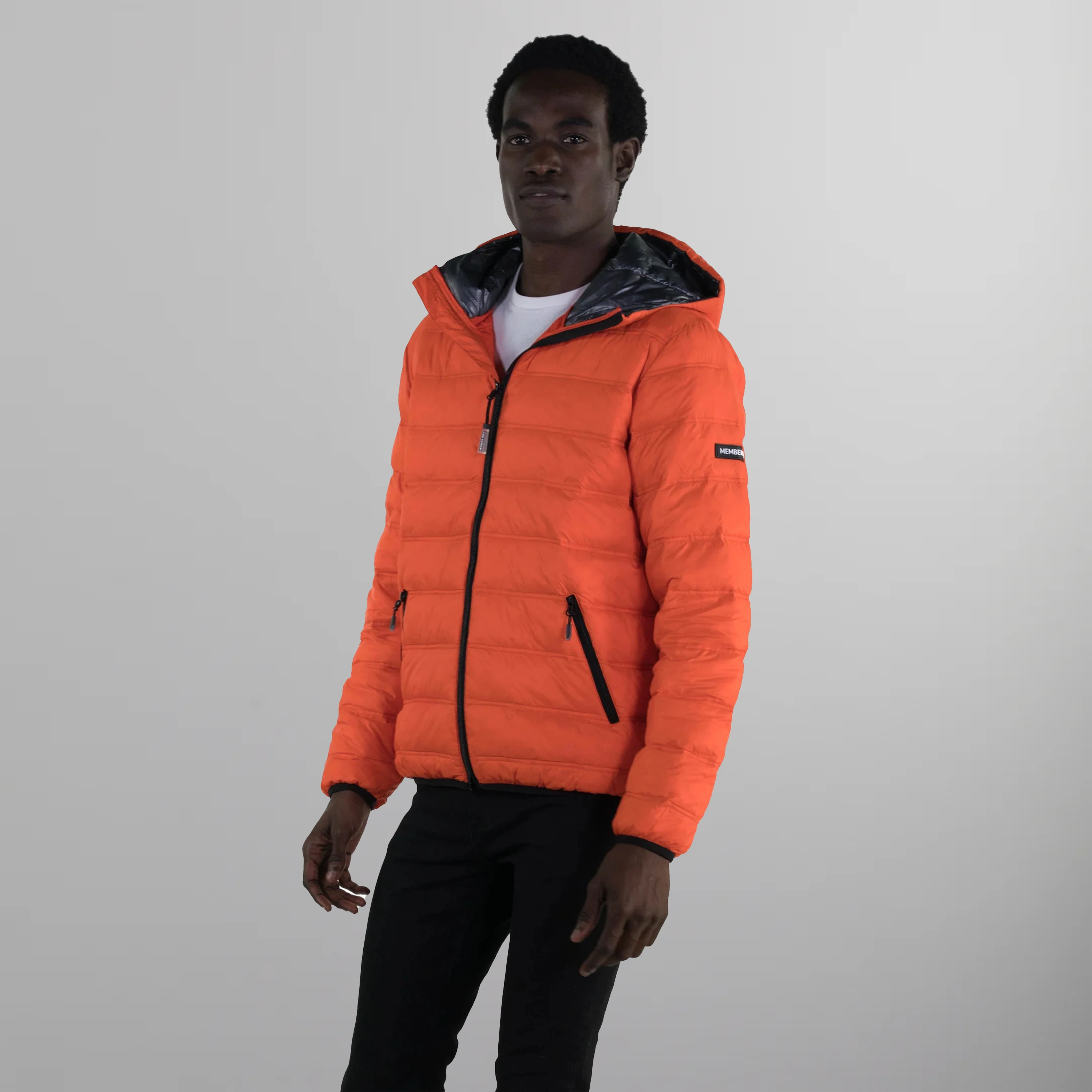 Men's Zip Front Puffer Jacket - FINAL SALE Men's Jackets Members Only 