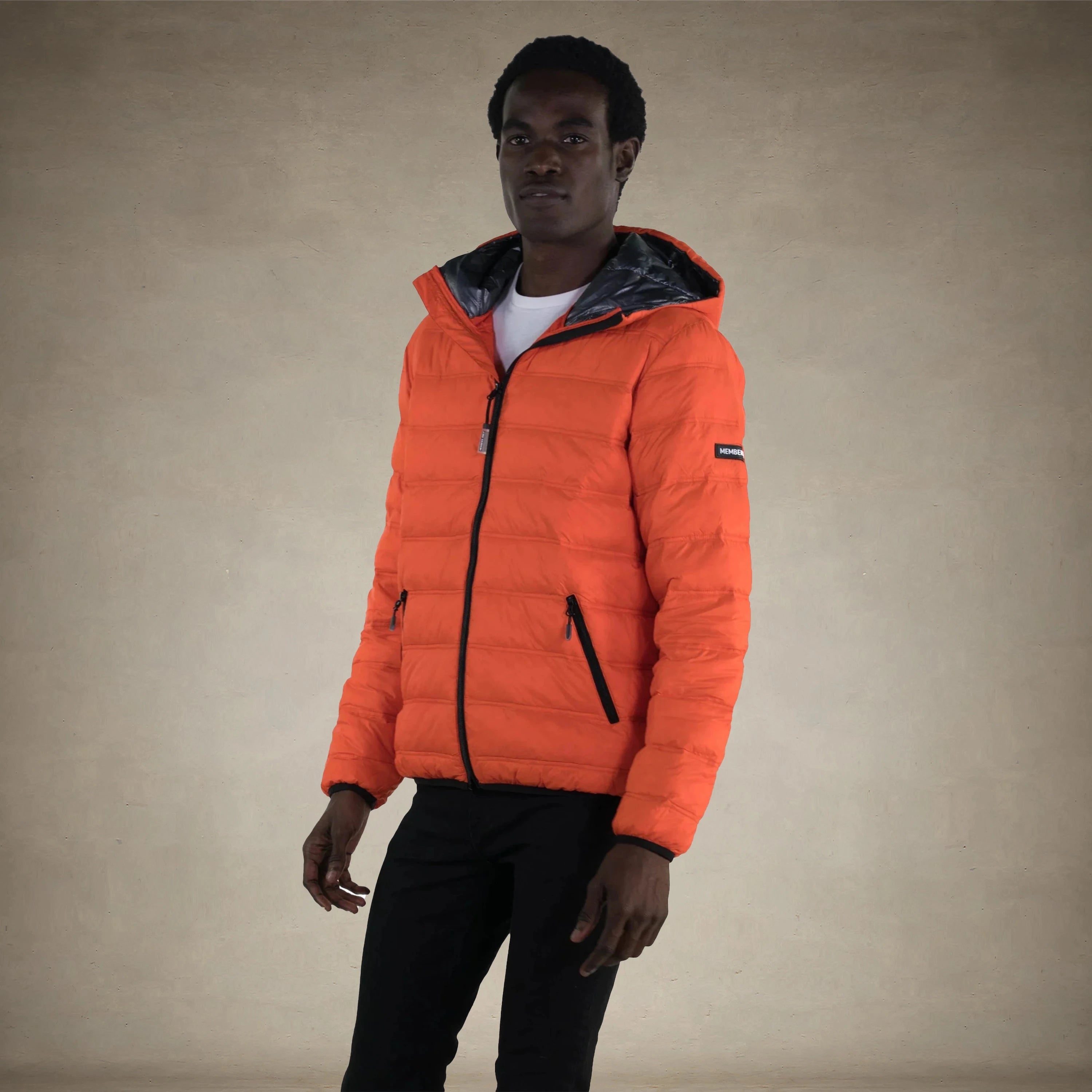 Men's Zip Front Puffer Jacket - FINAL SALE Men's Jackets Members Only® 