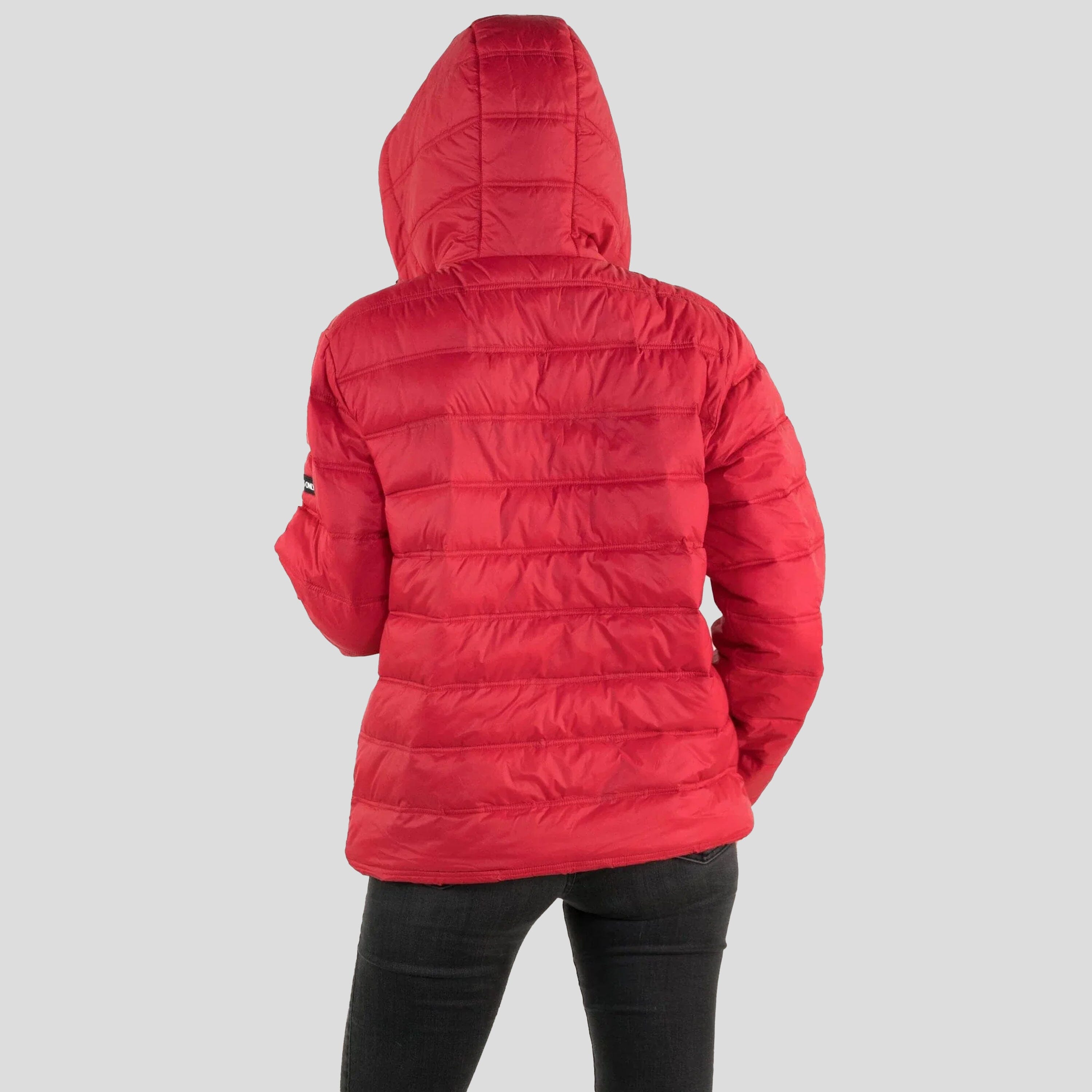 Women's Zip Front Puffer Oversized Jacket - FINAL SALE Womens Jacket Members Only 