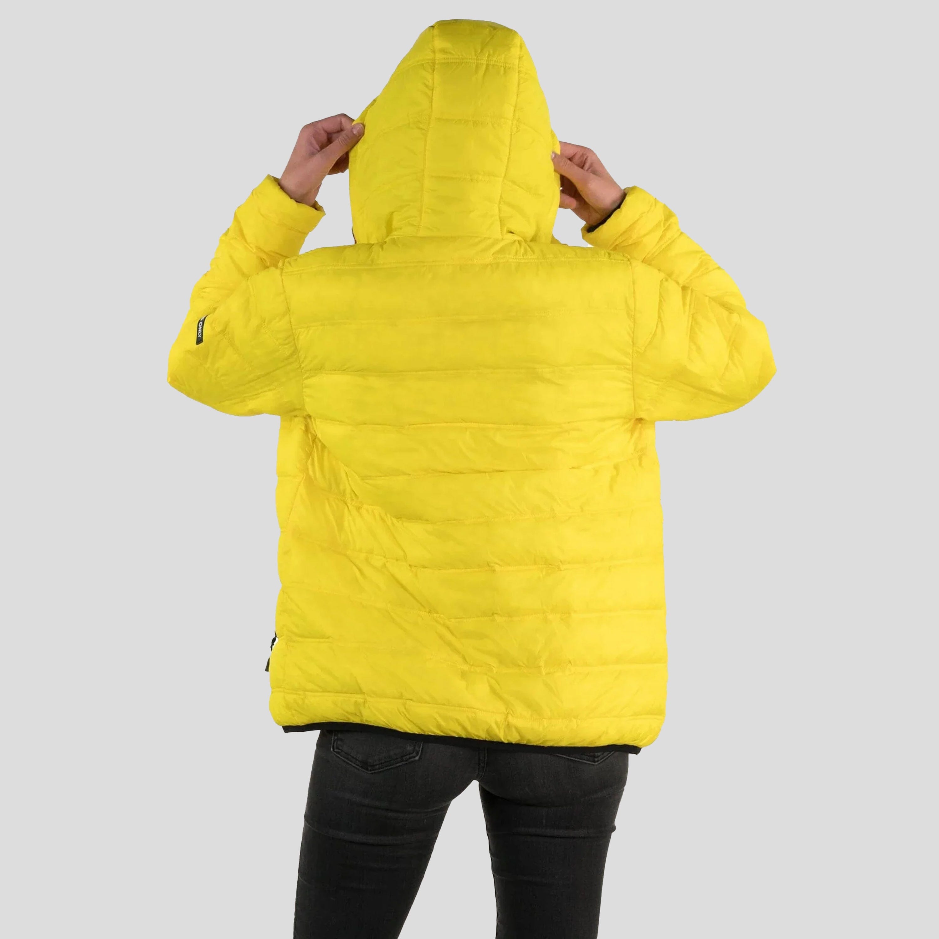 Women's Zip Front Puffer Oversized Jacket - FINAL SALE Womens Jacket Members Only 