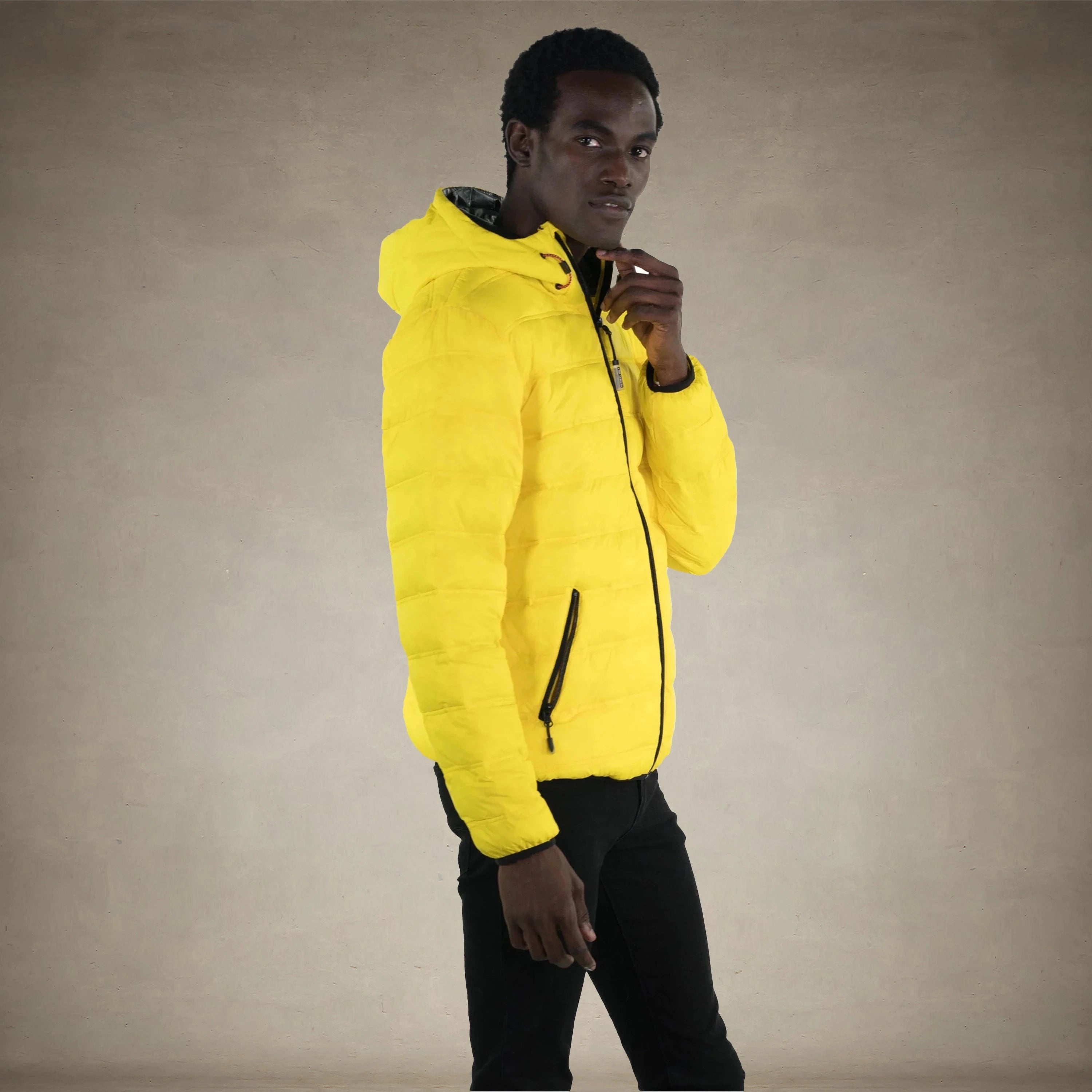 Men's Zip Front Puffer Jacket - FINAL SALE Men's Jackets Members Only® 