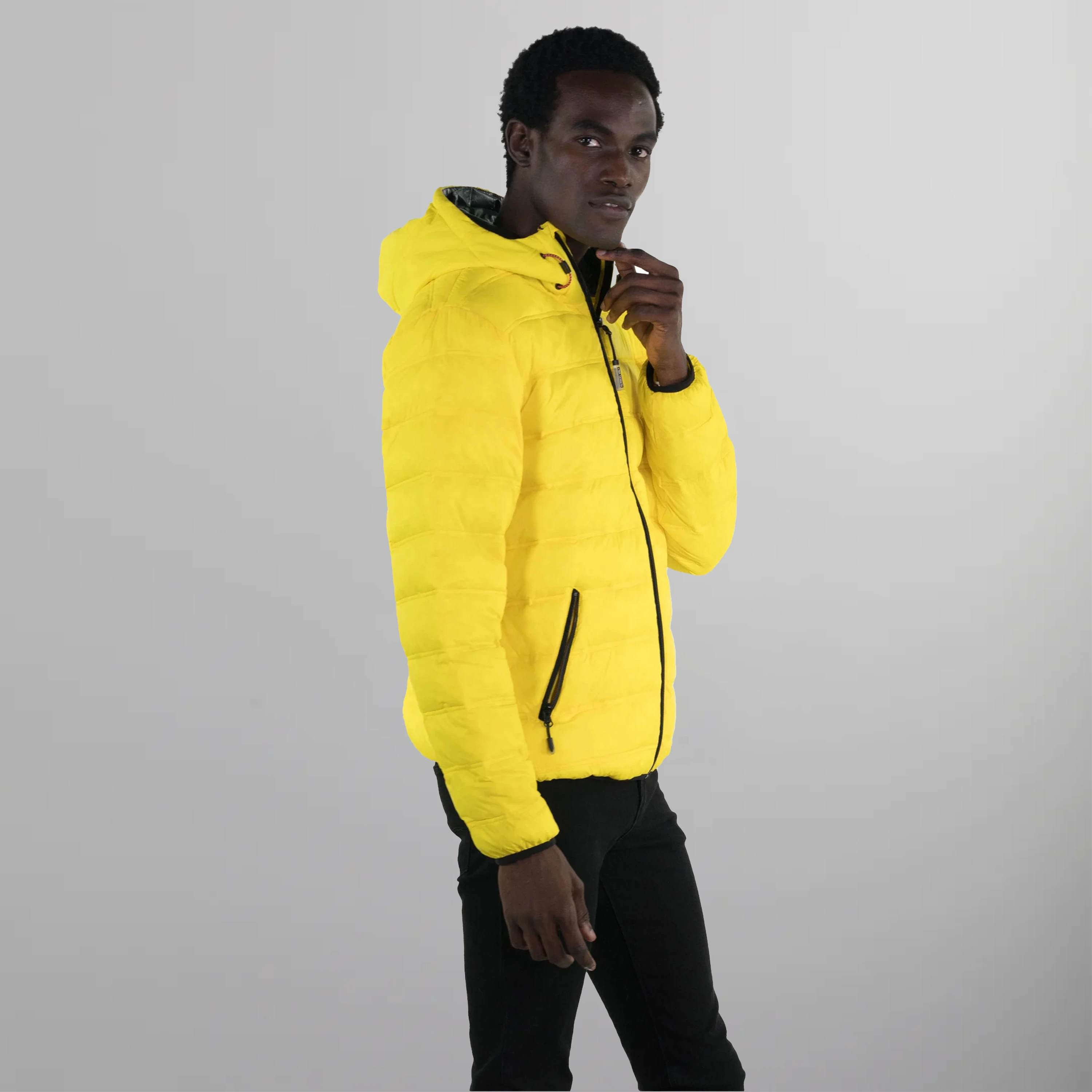 Men's Zip Front Puffer Jacket - FINAL SALE Men's Jackets Members Only 