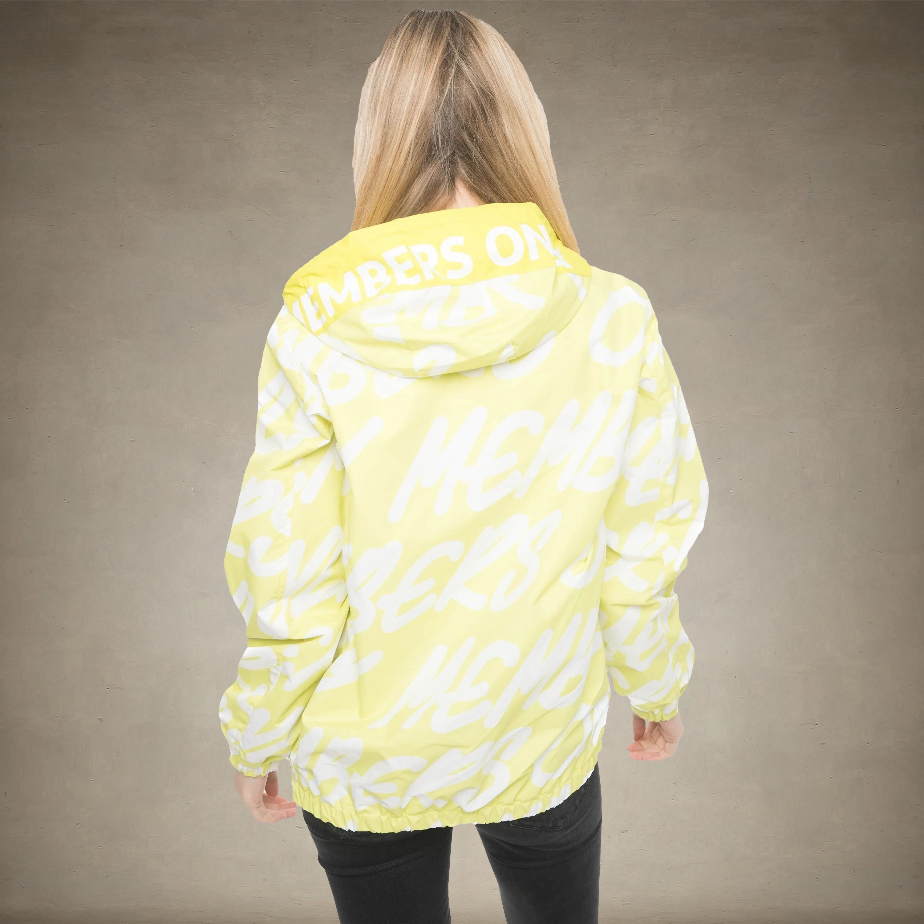 Women's Print Popover Oversized Jacket - FINAL SALE jacket Members Only 