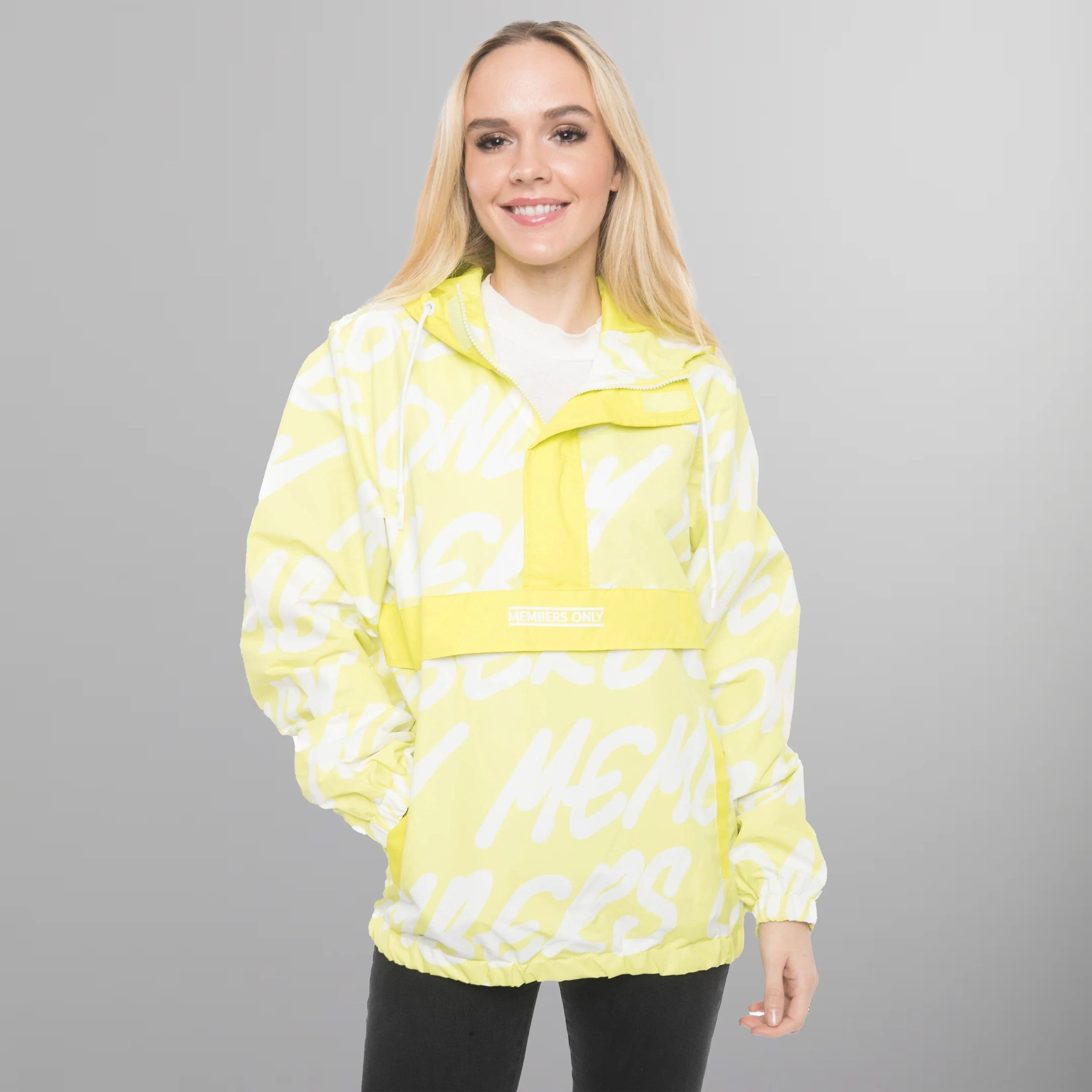 Women's Print Popover Oversized Jacket - FINAL SALE jacket Members Only 