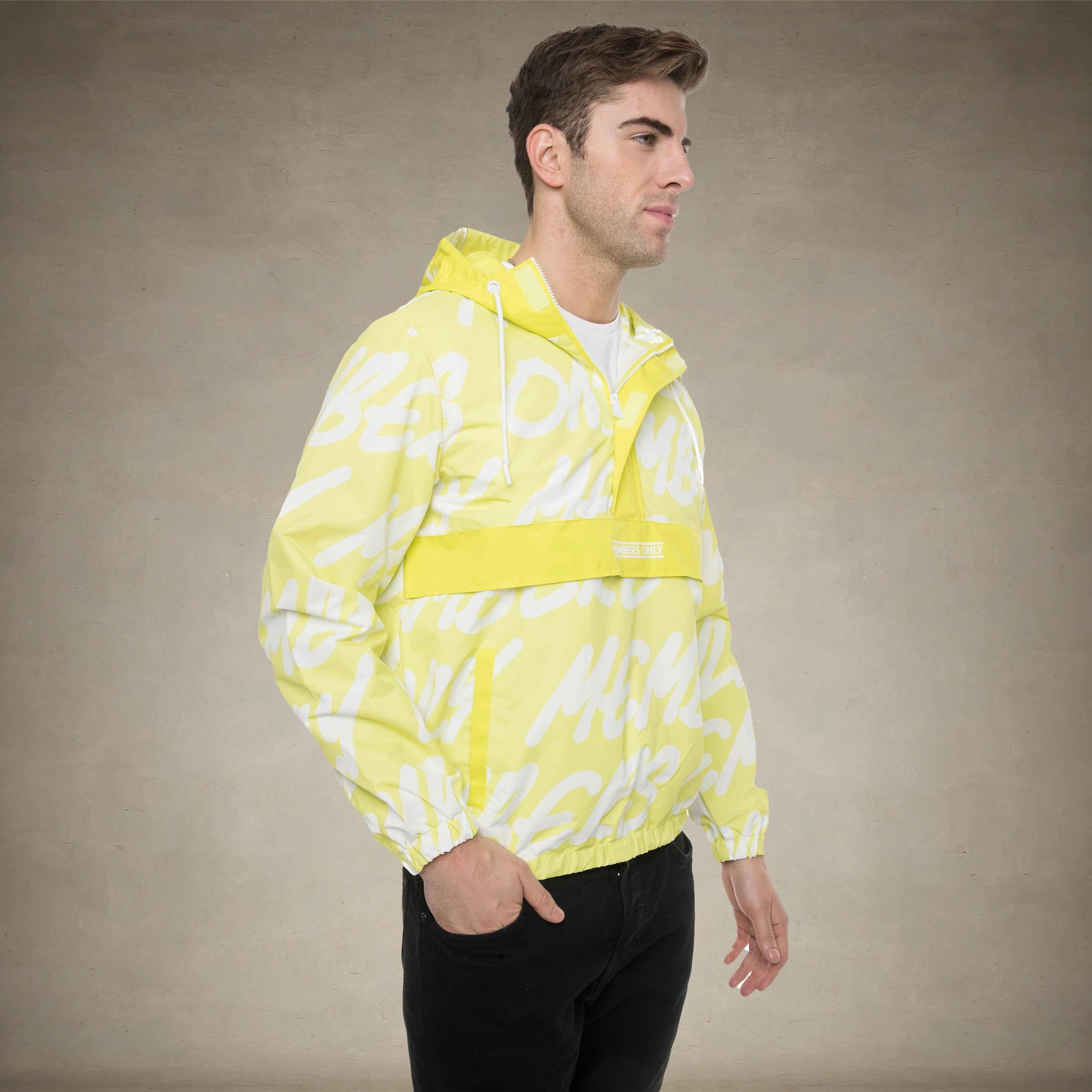 Men's Translucent Camo Print Popover Jacket - FINAL SALE Men's Jackets Members Only® 