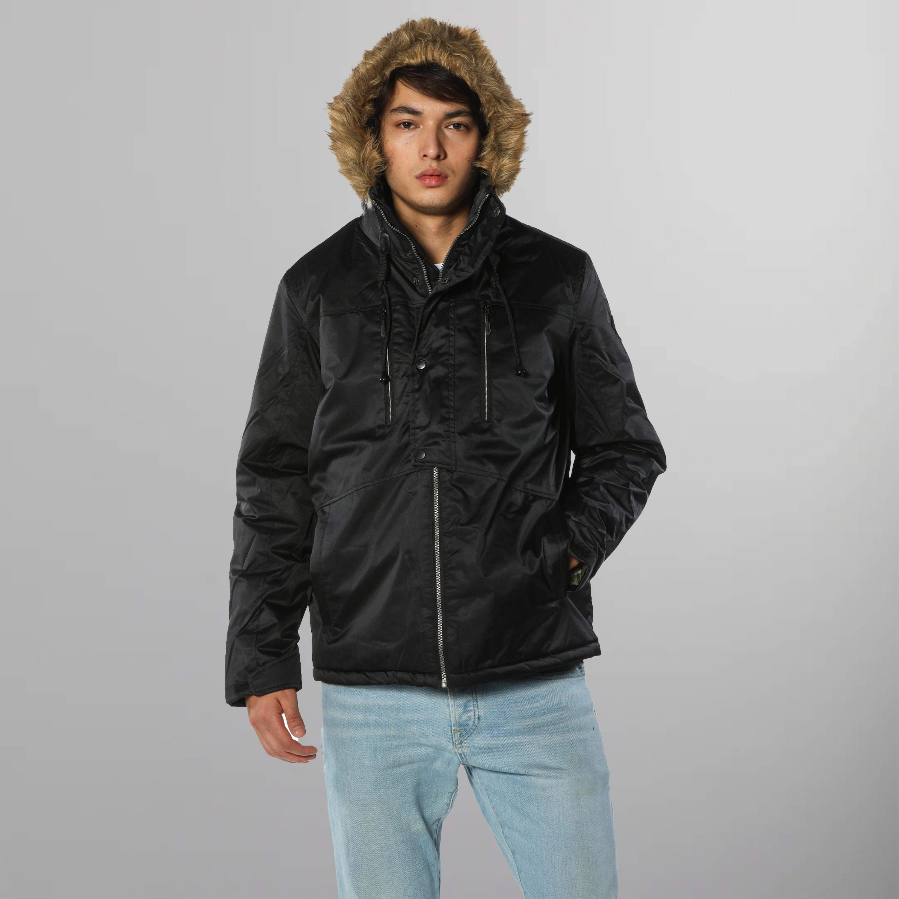 Men's Snorkel Jacket - FINAL SALE Men's Jackets Members Only Black Small 