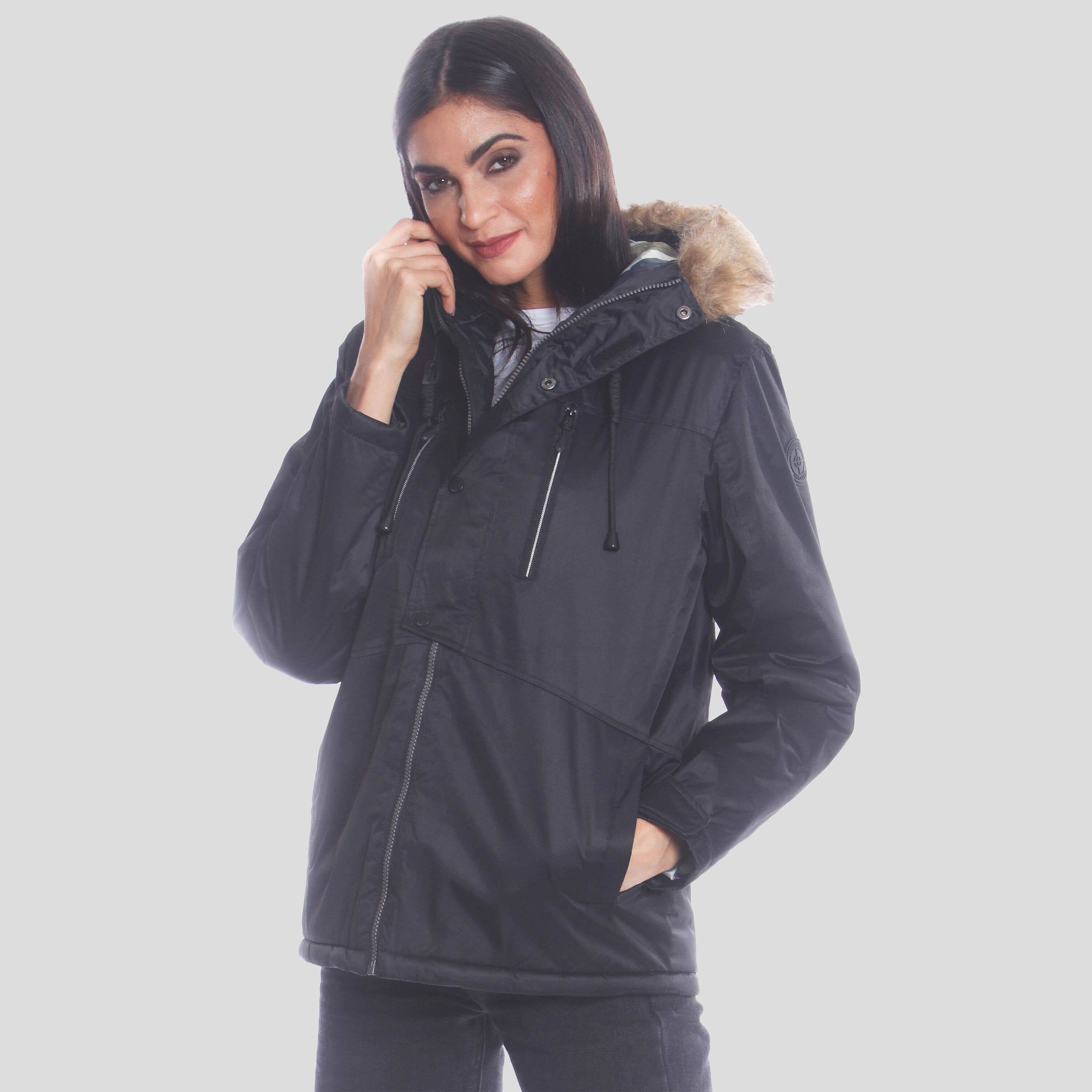 Women's Snorkel Oversized Jacket - FINAL SALE Womens Jacket Members Only 