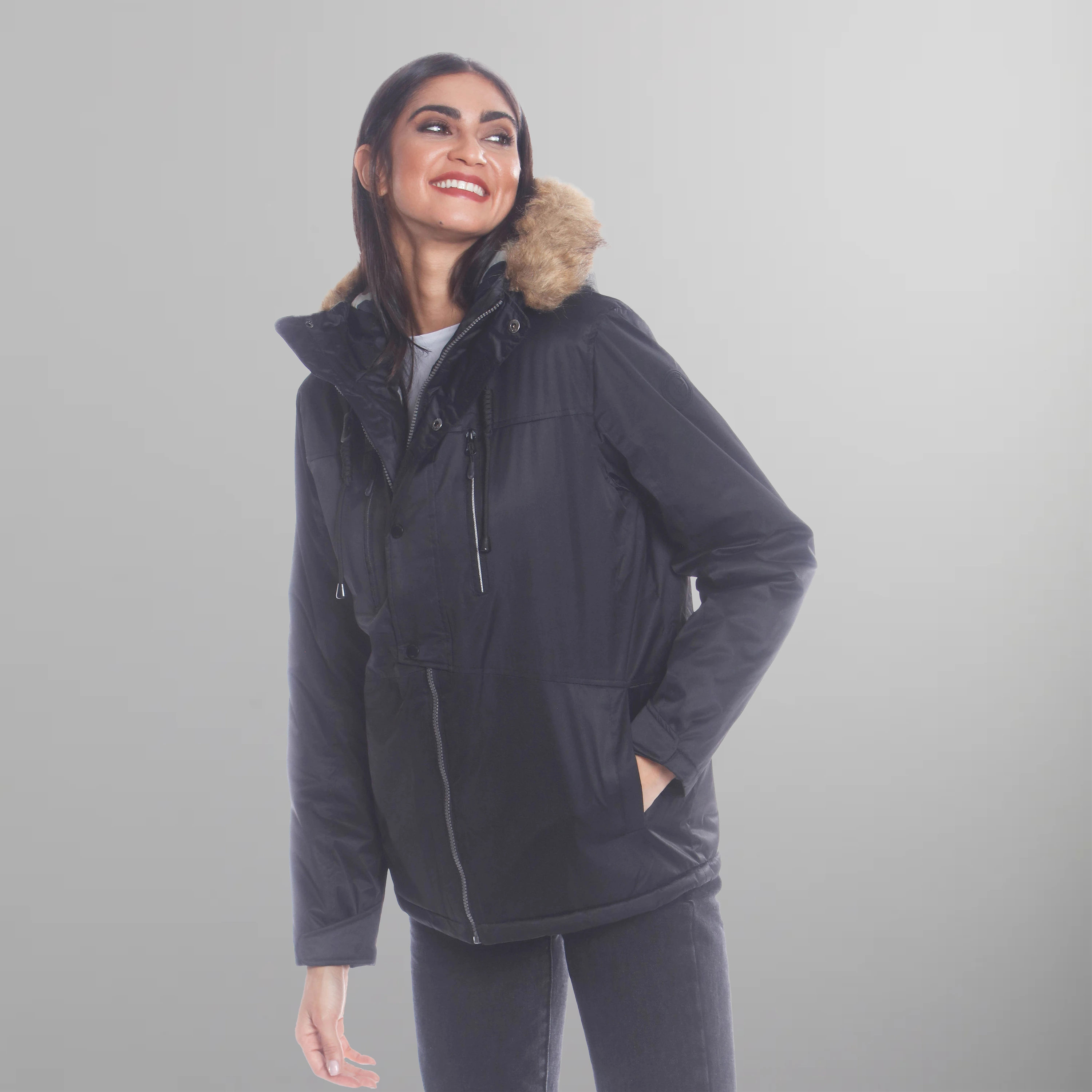 Women's Snorkel Oversized Jacket - FINAL SALE Womens Jacket Members Only 