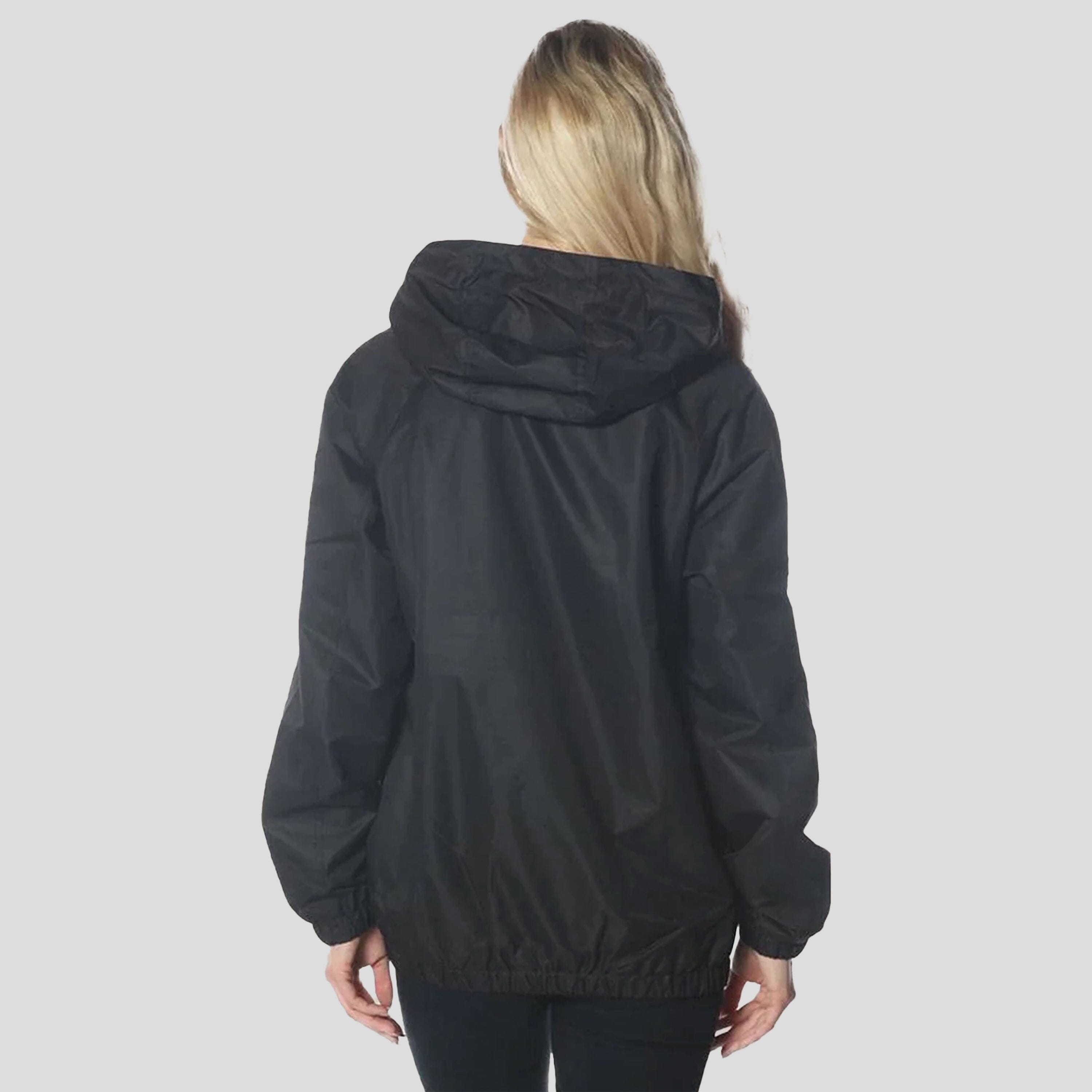 Women's Asymmetrical Windbreaker Oversized Jacket - FINAL SALE Womens Jacket Members Only 