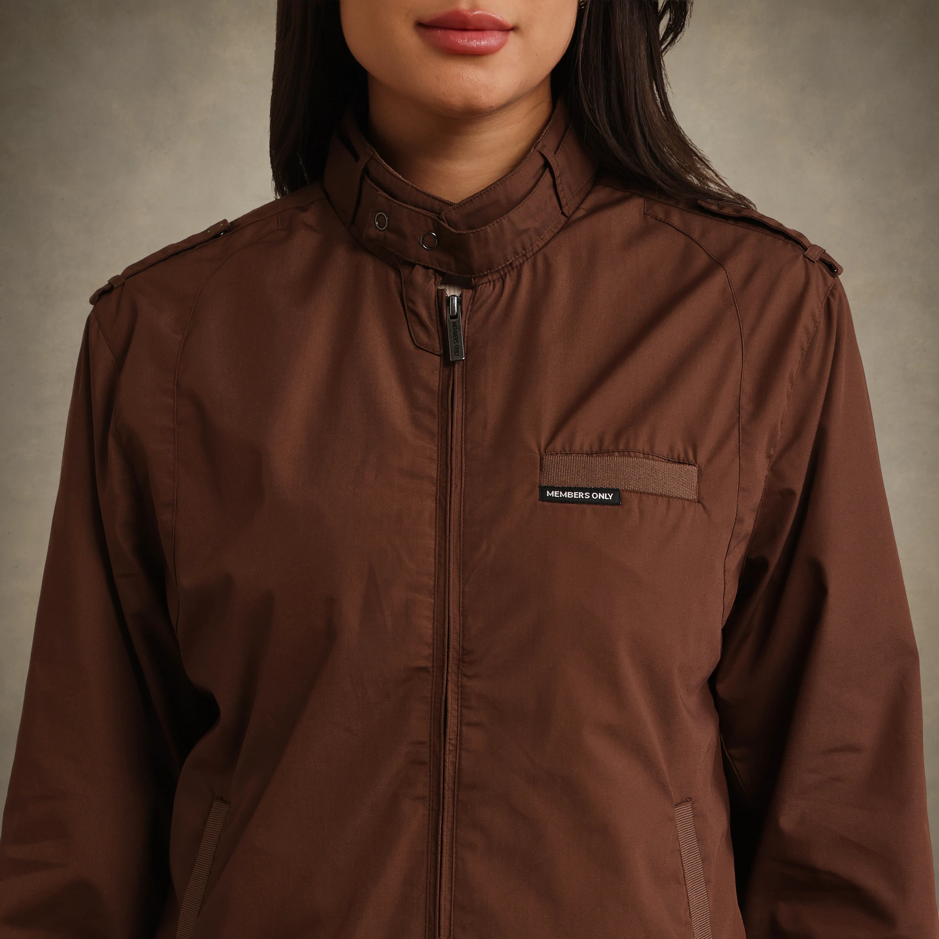 Women's Classic Iconic Racer Oversized Jacket