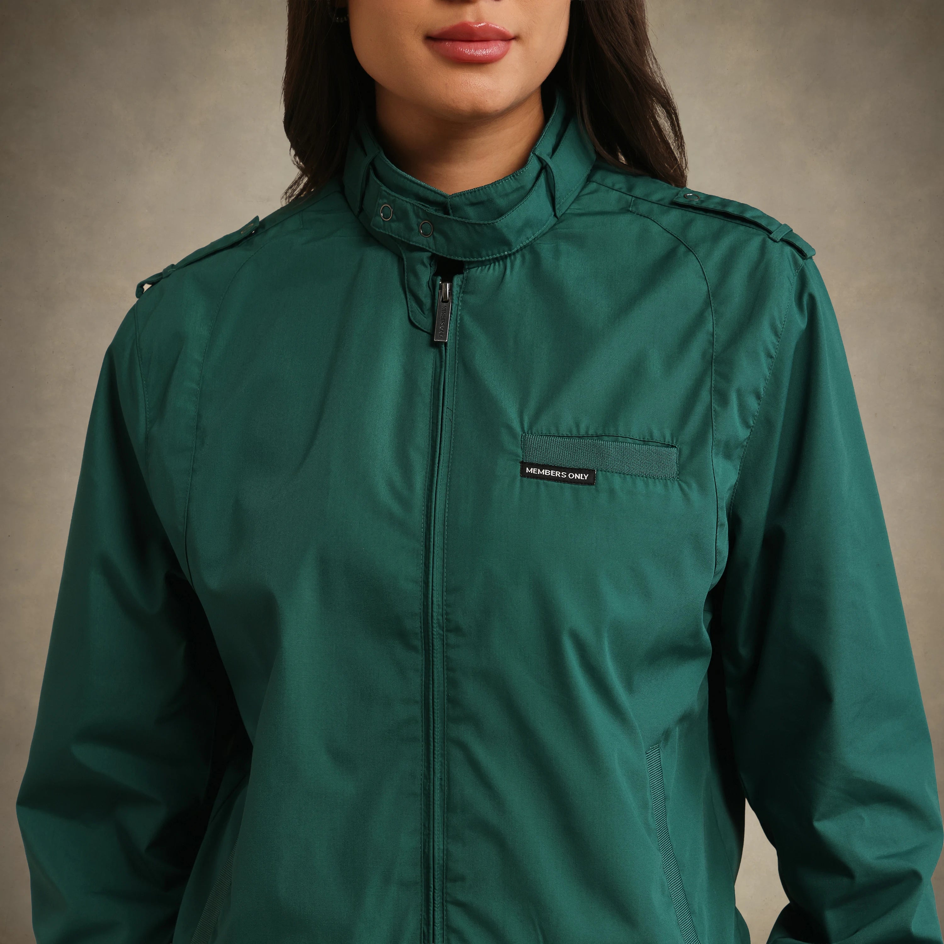 Women's Classic Iconic Racer Oversized Jacket
