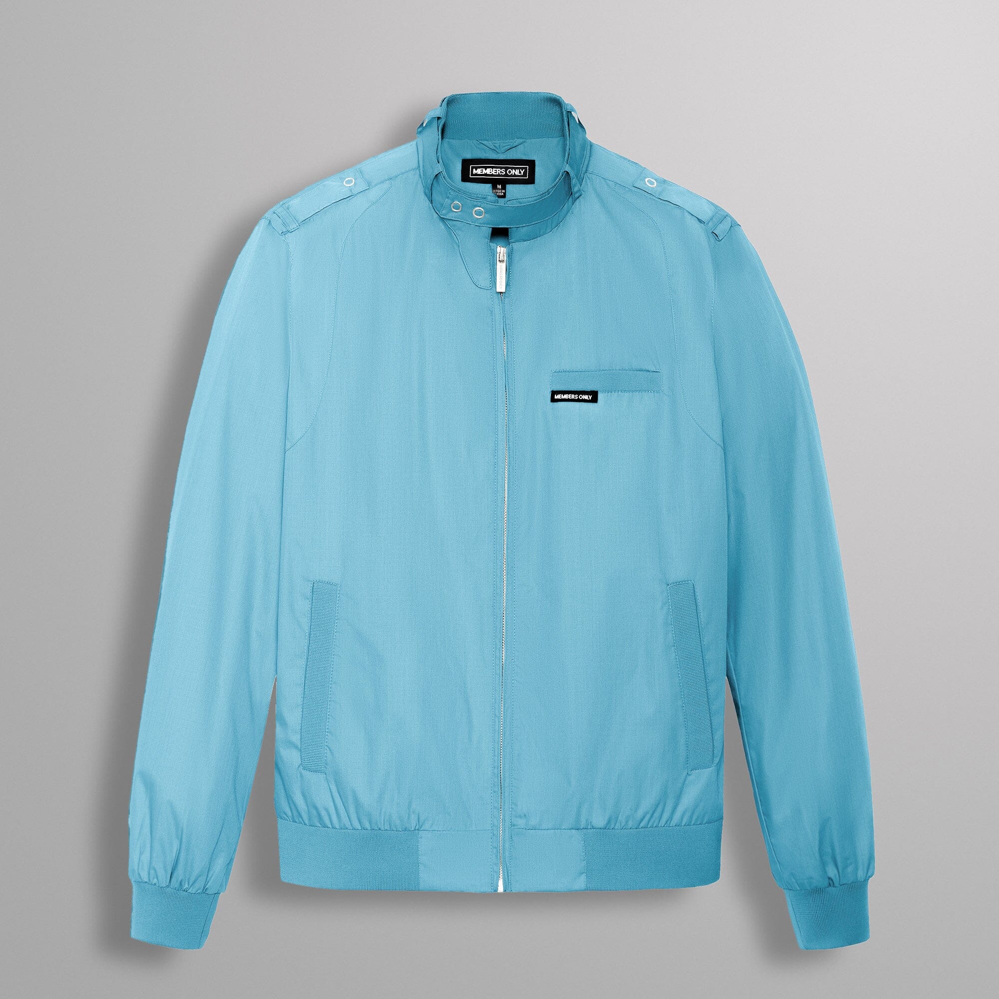 Men's Classic Iconic Racer Jacket (Slim Fit) Men's Iconic Jacket Members Only 