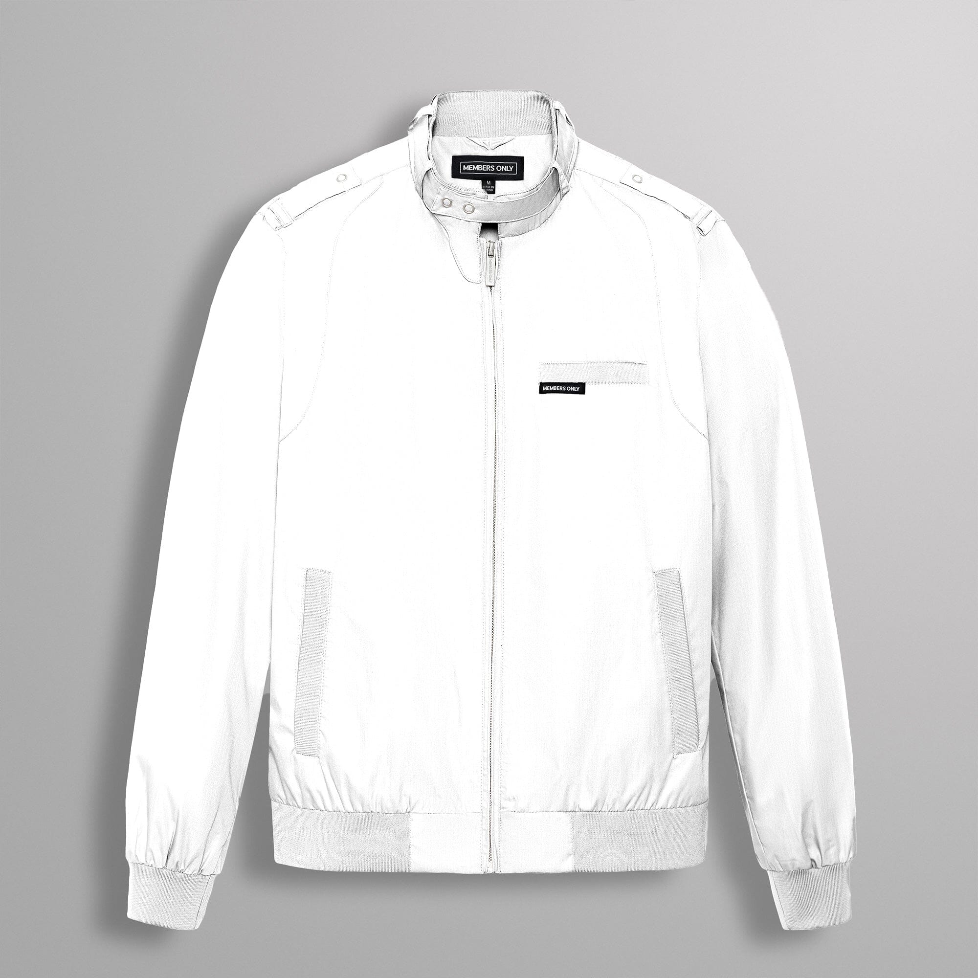 Women's Classic Iconic Racer Jacket (Slim Fit) Women Iconic Racer Jacket Members Only Official 