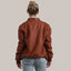 Women's Faux Leather Iconic Racer Oversized Jacket Women's Iconic Jacket Members Only 
