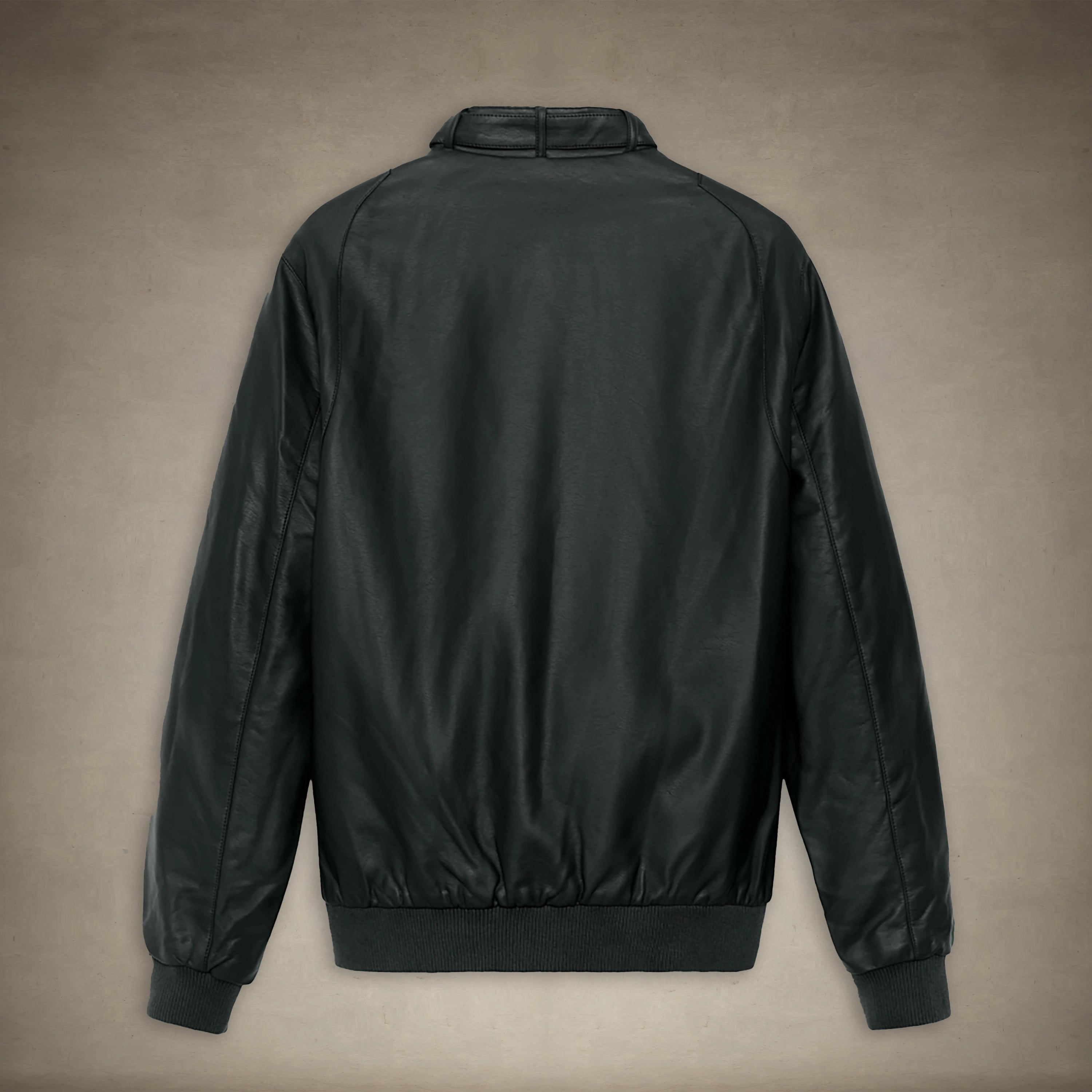 Men's Faux Leather Iconic Racer Jacket Men's Iconic Jacket Members Only® 