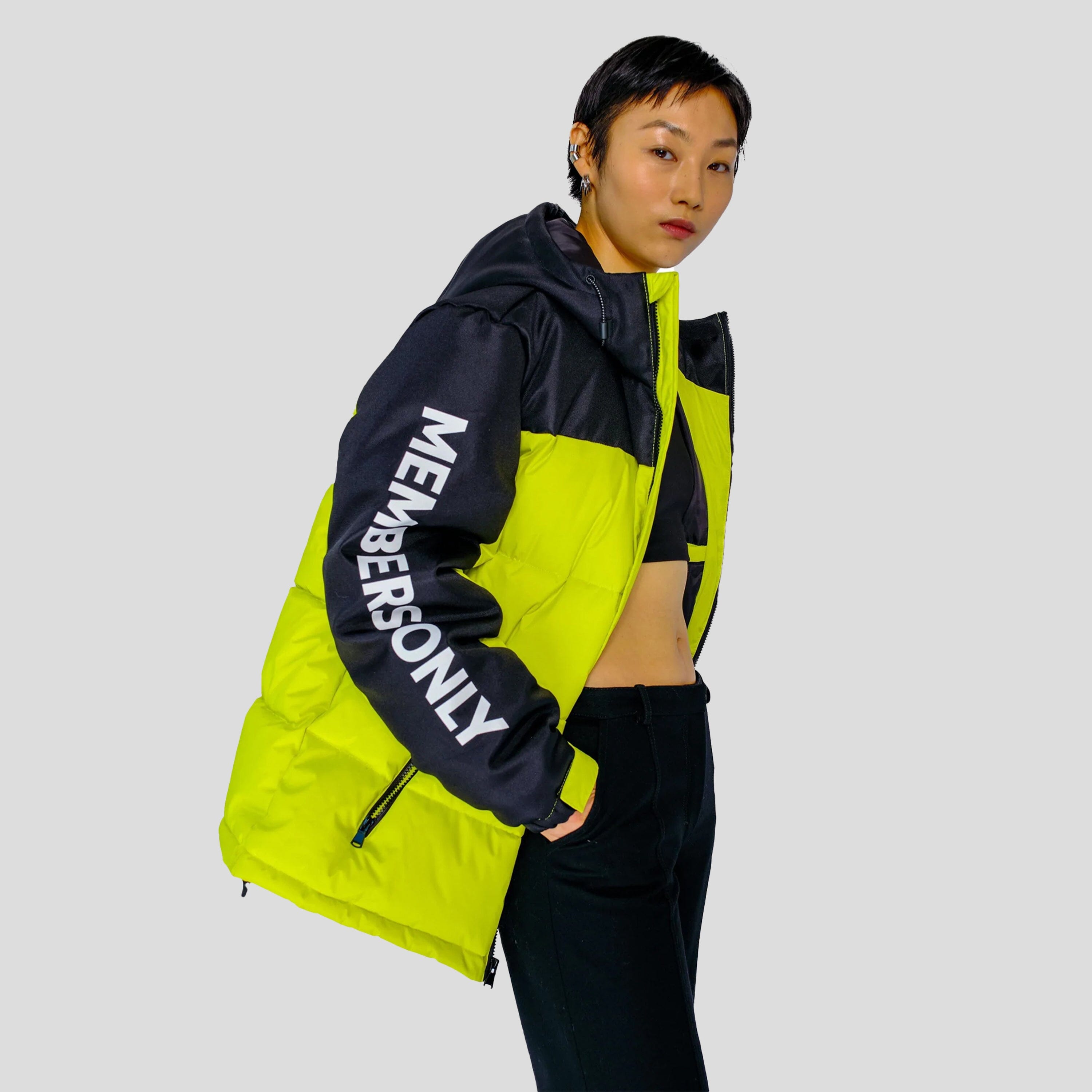 Women's Oversized Puffer Jacket - FINAL SALE Womens Jacket Members Only 