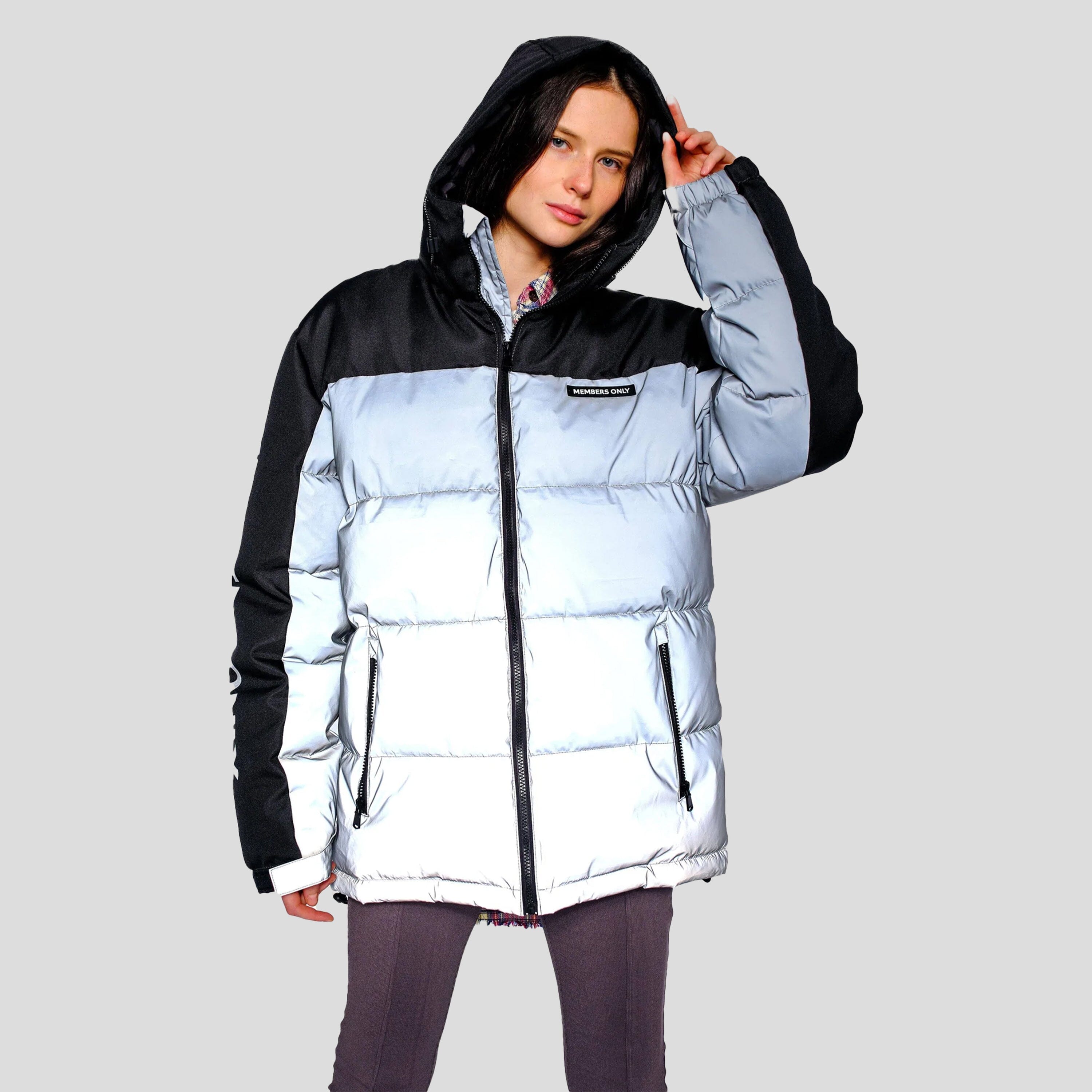 Women's Oversized Puffer Jacket - FINAL SALE Womens Jacket Members Only 