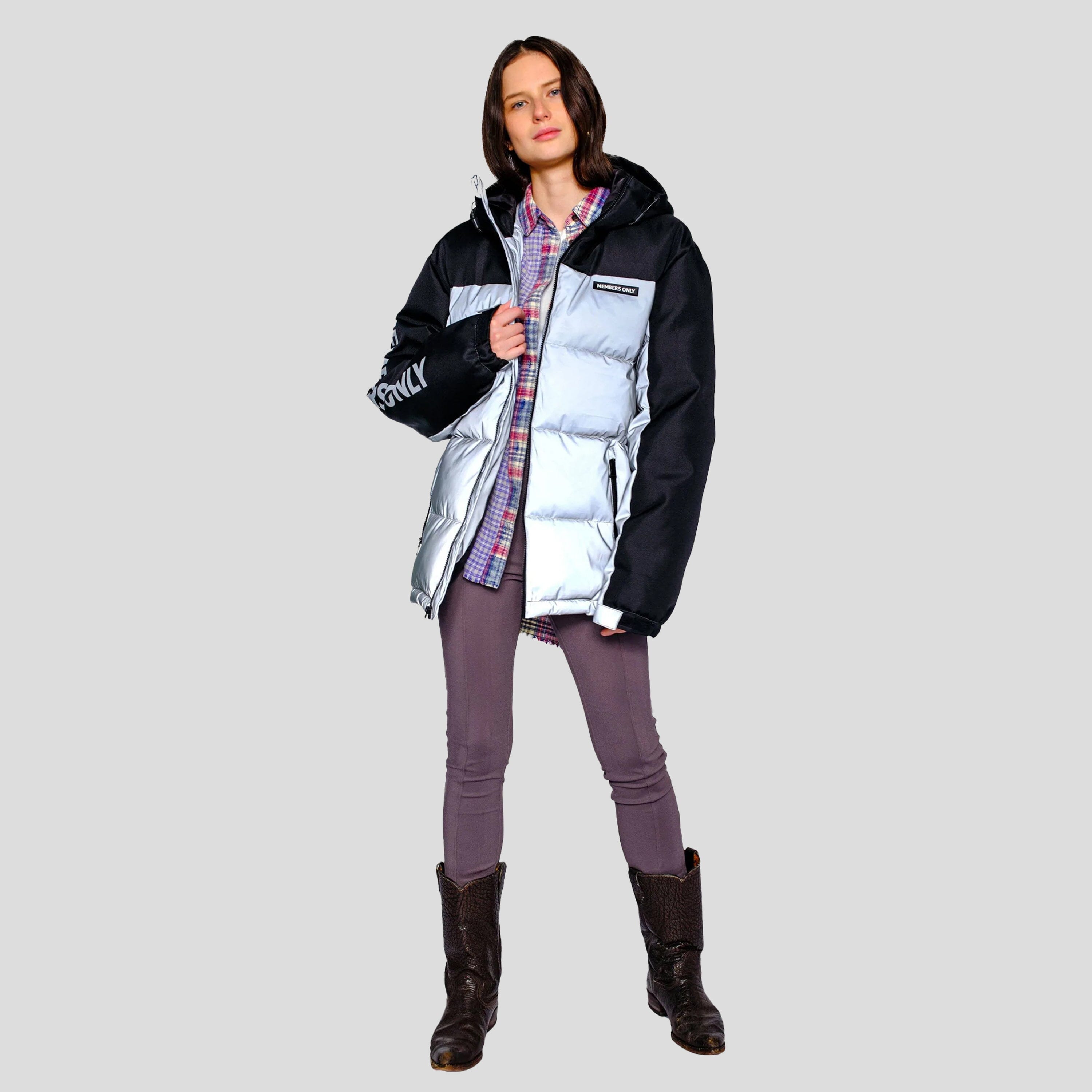 Women's Oversized Puffer Jacket - FINAL SALE Womens Jacket Members Only 