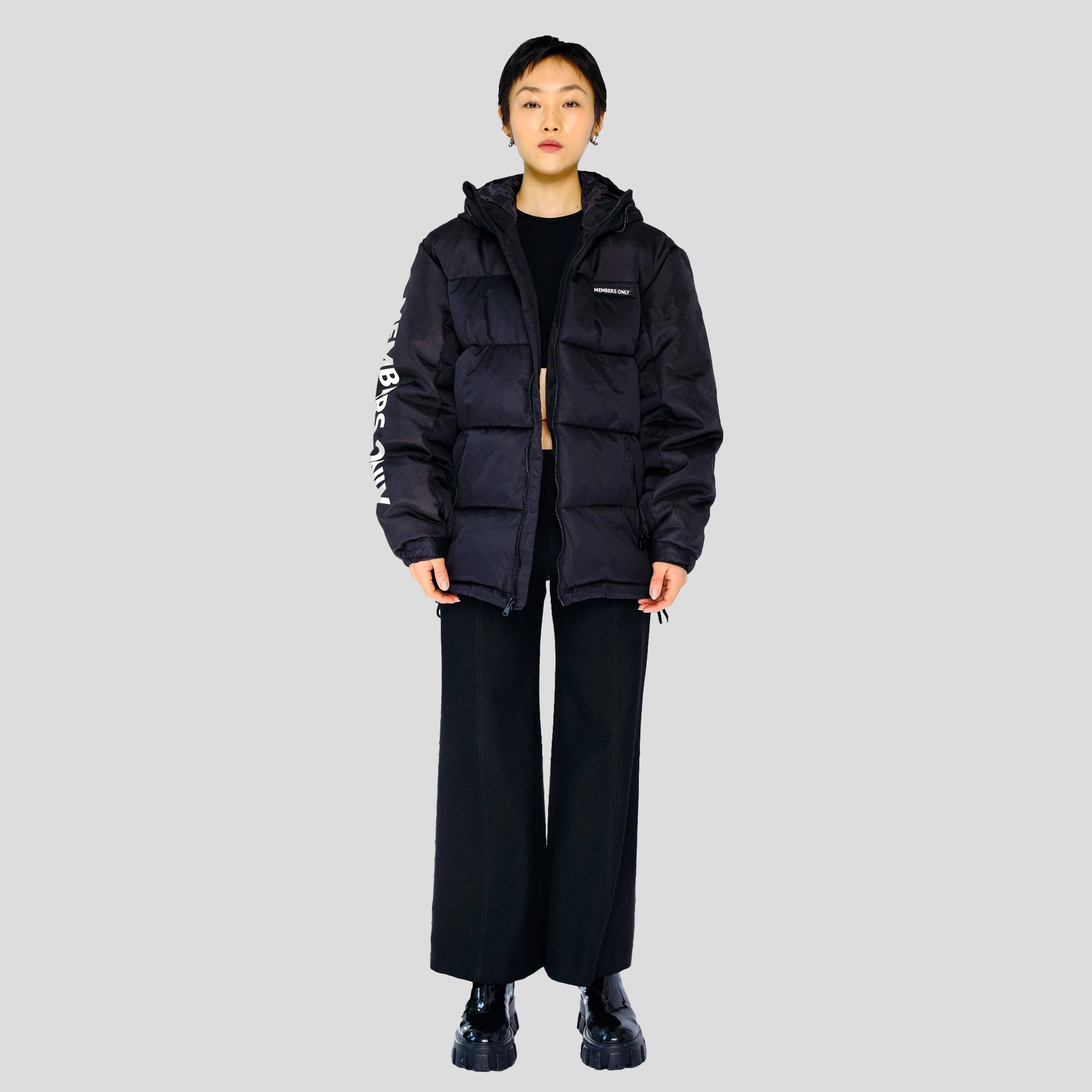 Women's Oversized Puffer Jacket - FINAL SALE Womens Jacket Members Only 