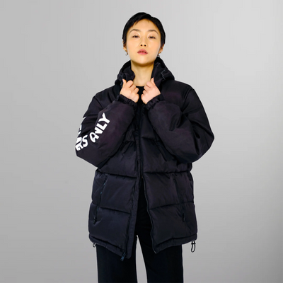 Women's Oversized Puffer Jacket - FINAL SALE Womens Jacket Members Only Black Small 