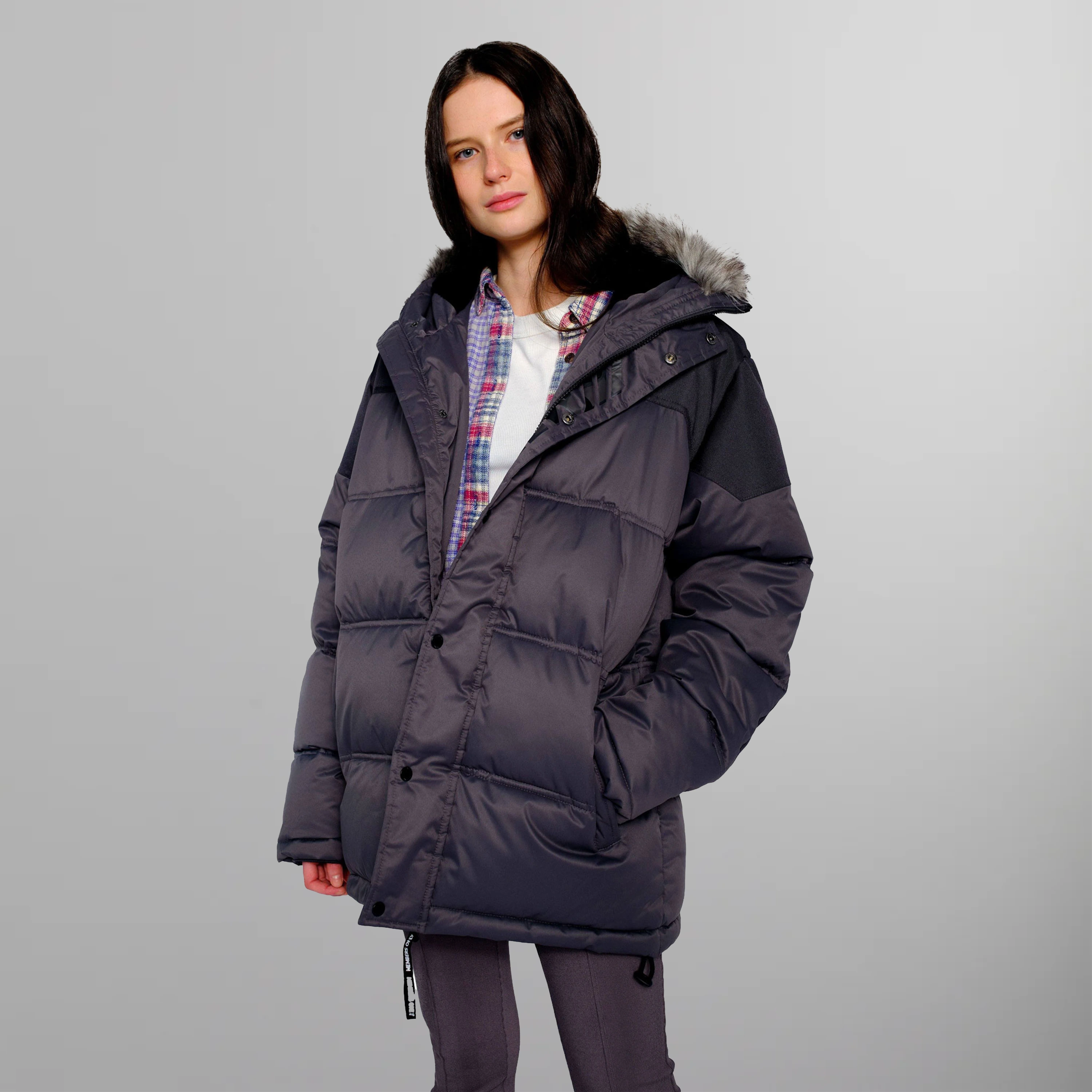 Women's Heavy Snorkel Oversized Jacket - FINAL SALE Womens Jacket Members Only 