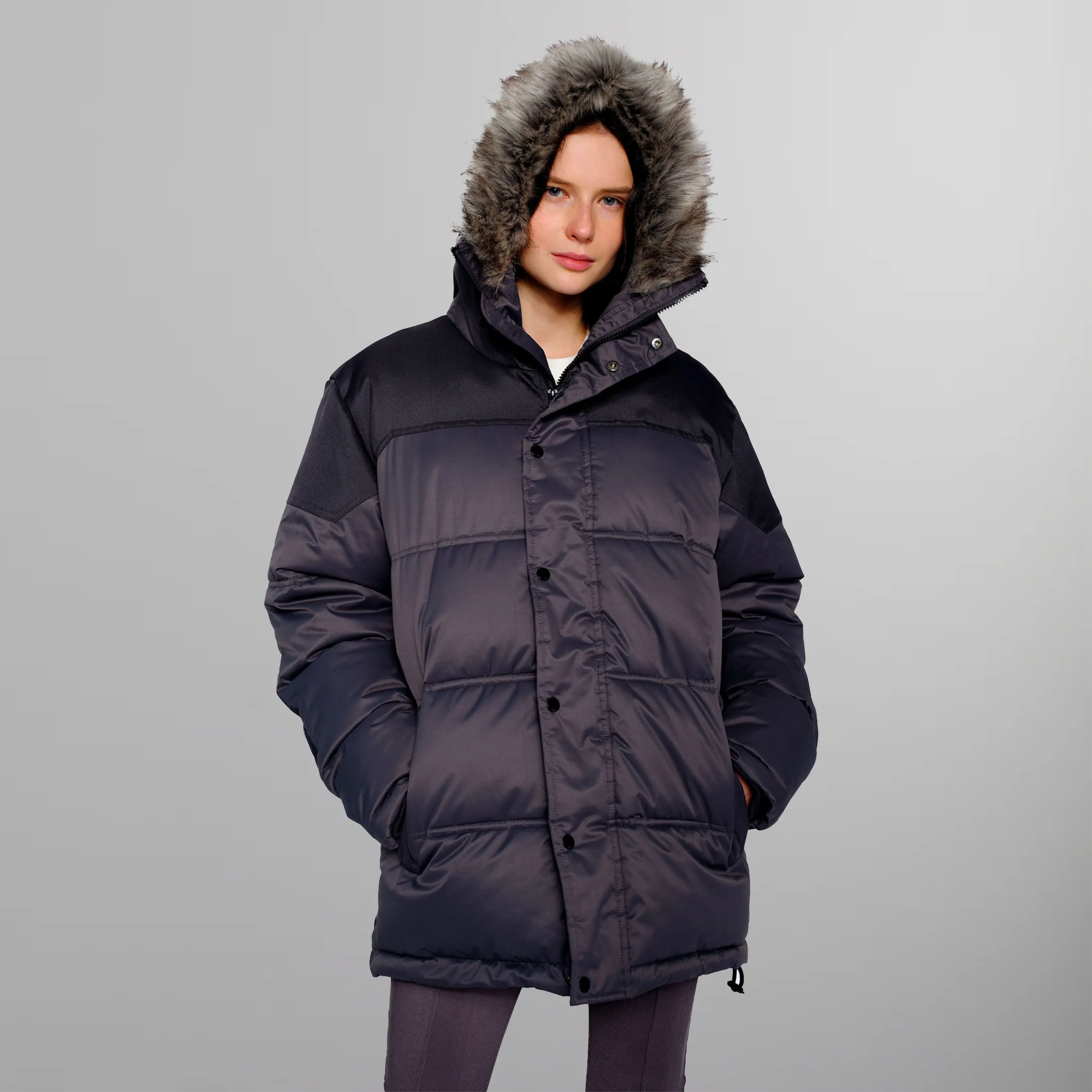 Women's Heavy Snorkel Oversized Jacket - FINAL SALE Womens Jacket Members Only 