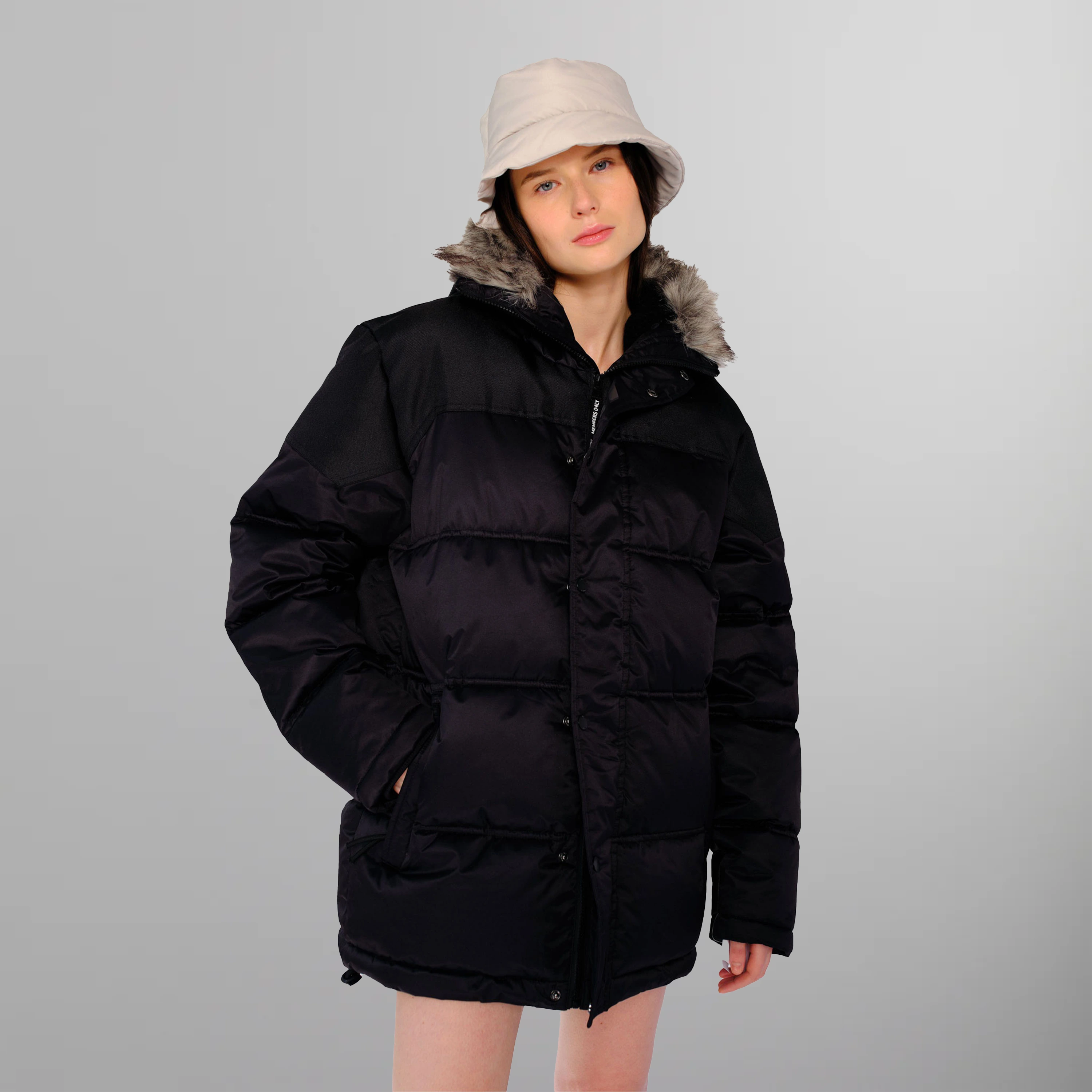 Women's Heavy Snorkel Oversized Jacket - FINAL SALE Womens Jacket Members Only 