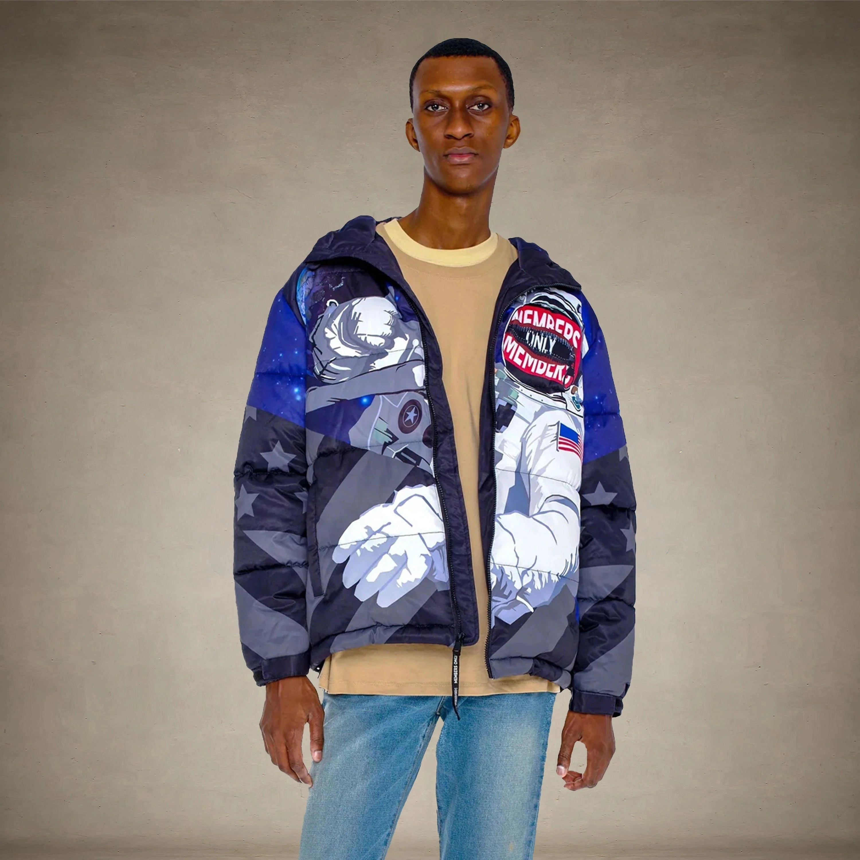 Men's Space Puffer Jacket - FINAL SALE Men's Jackets Members Only® 