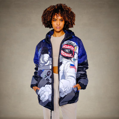 Women's Space Puffer Oversized Jacket - FINAL SALE Womens Jacket Members Only 