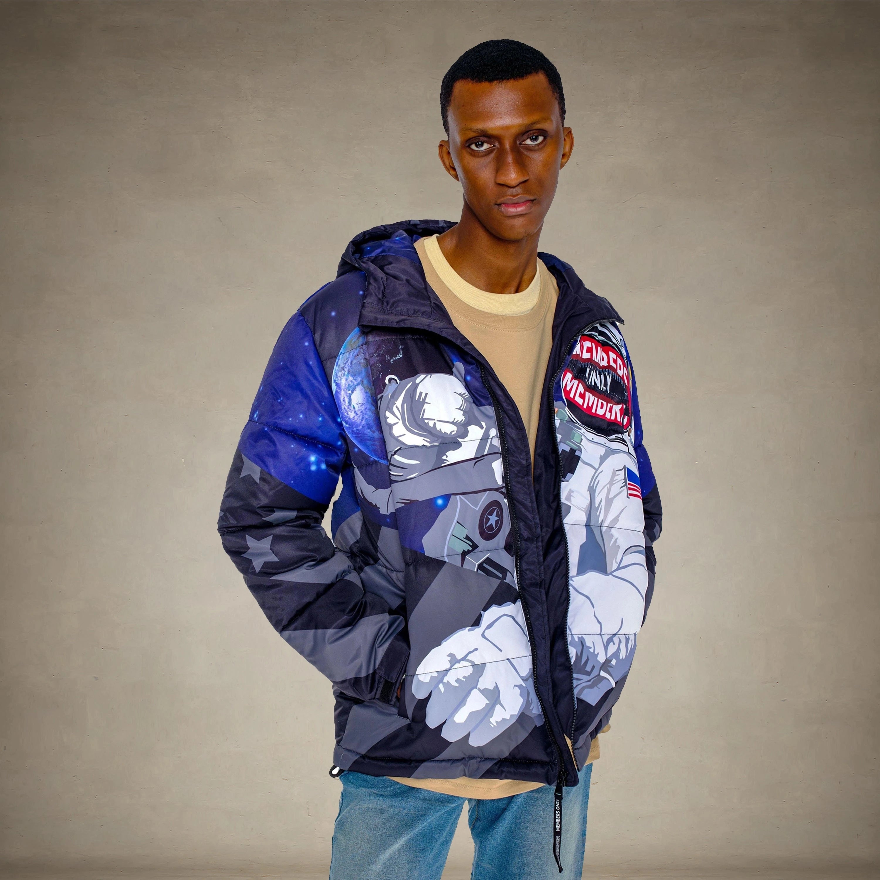 Men's Space Puffer Jacket - FINAL SALE Men's Jackets Members Only® 