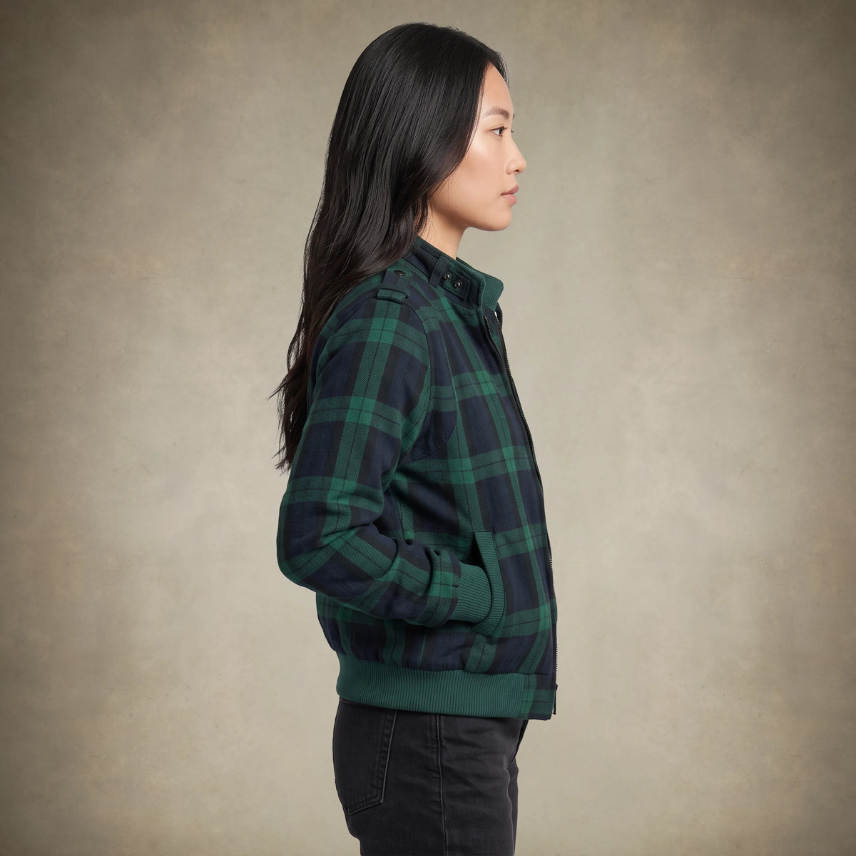 Women's Oversized Wool Iconic Racer Jacket