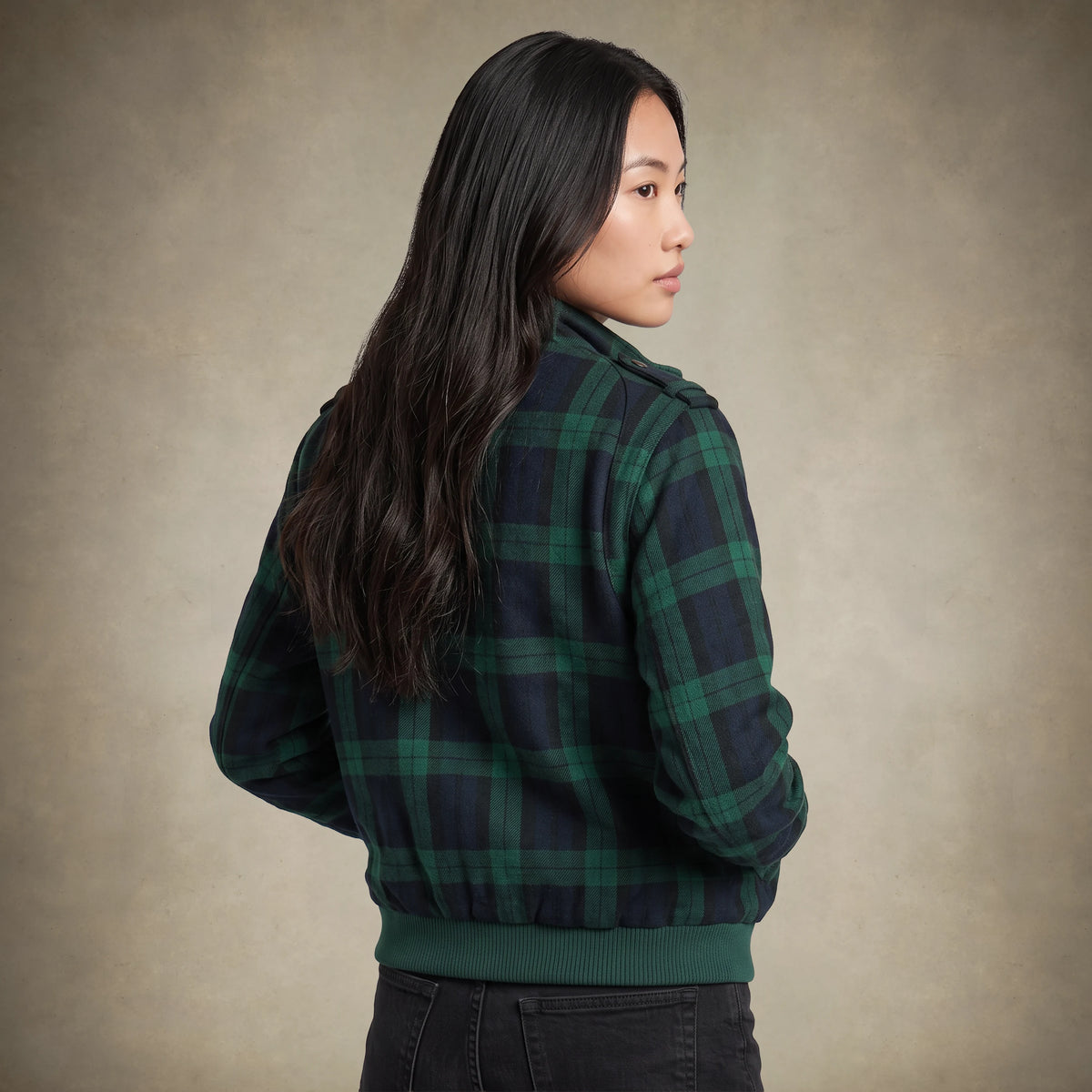 Women's Oversized Wool Iconic Racer Jacket