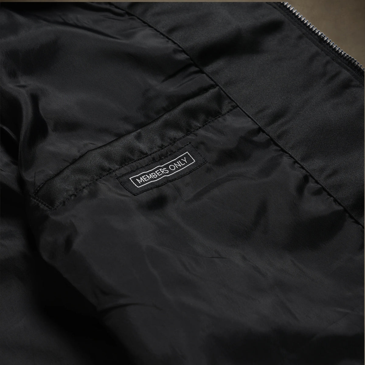 Men's Classic Satin Iconic Racer Jacket