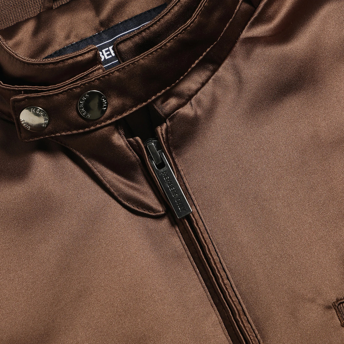 Men's Classic Satin Iconic Racer Jacket