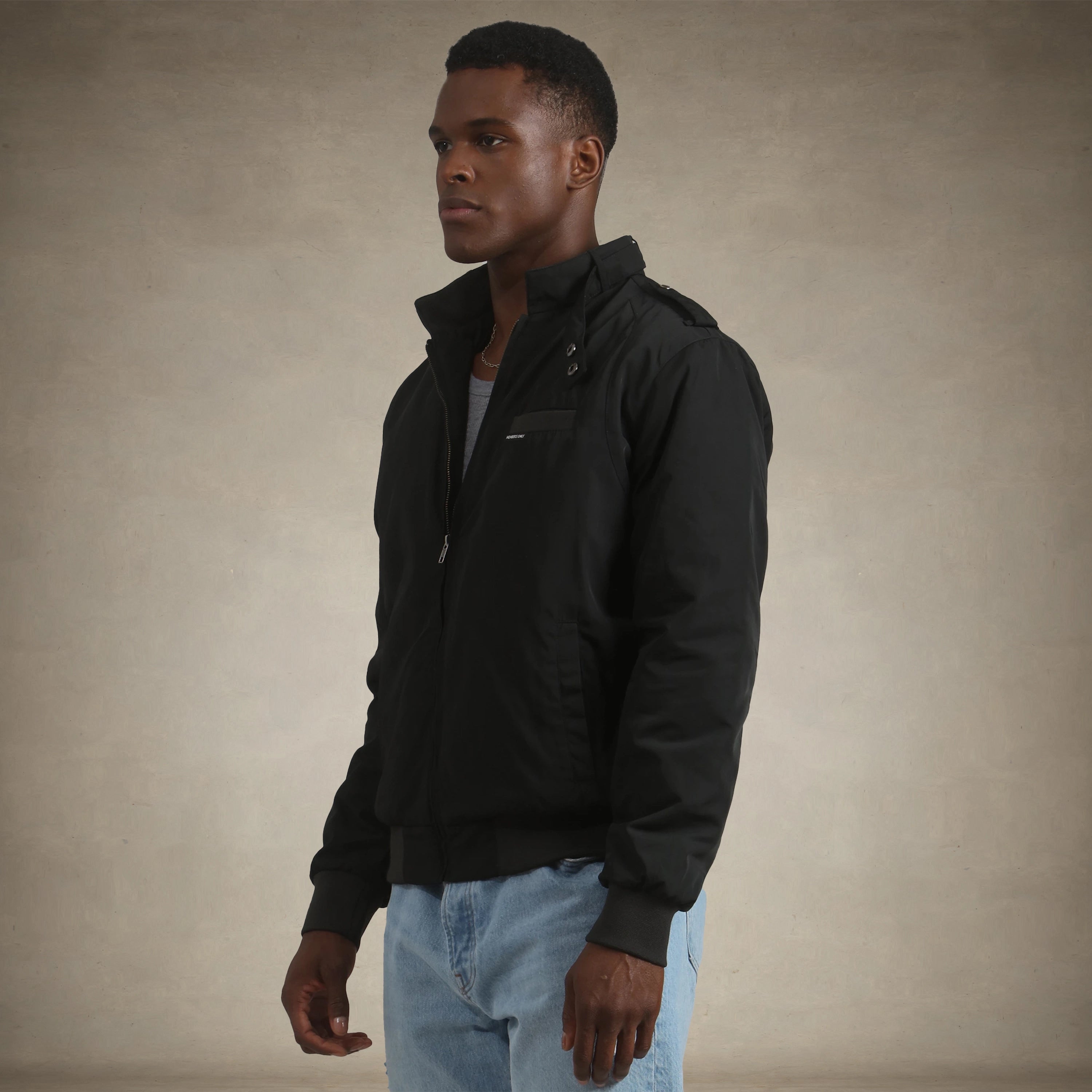 Men's Iconic Racer Quilted Lining Jacket Men's Iconic Jacket Members Only® 