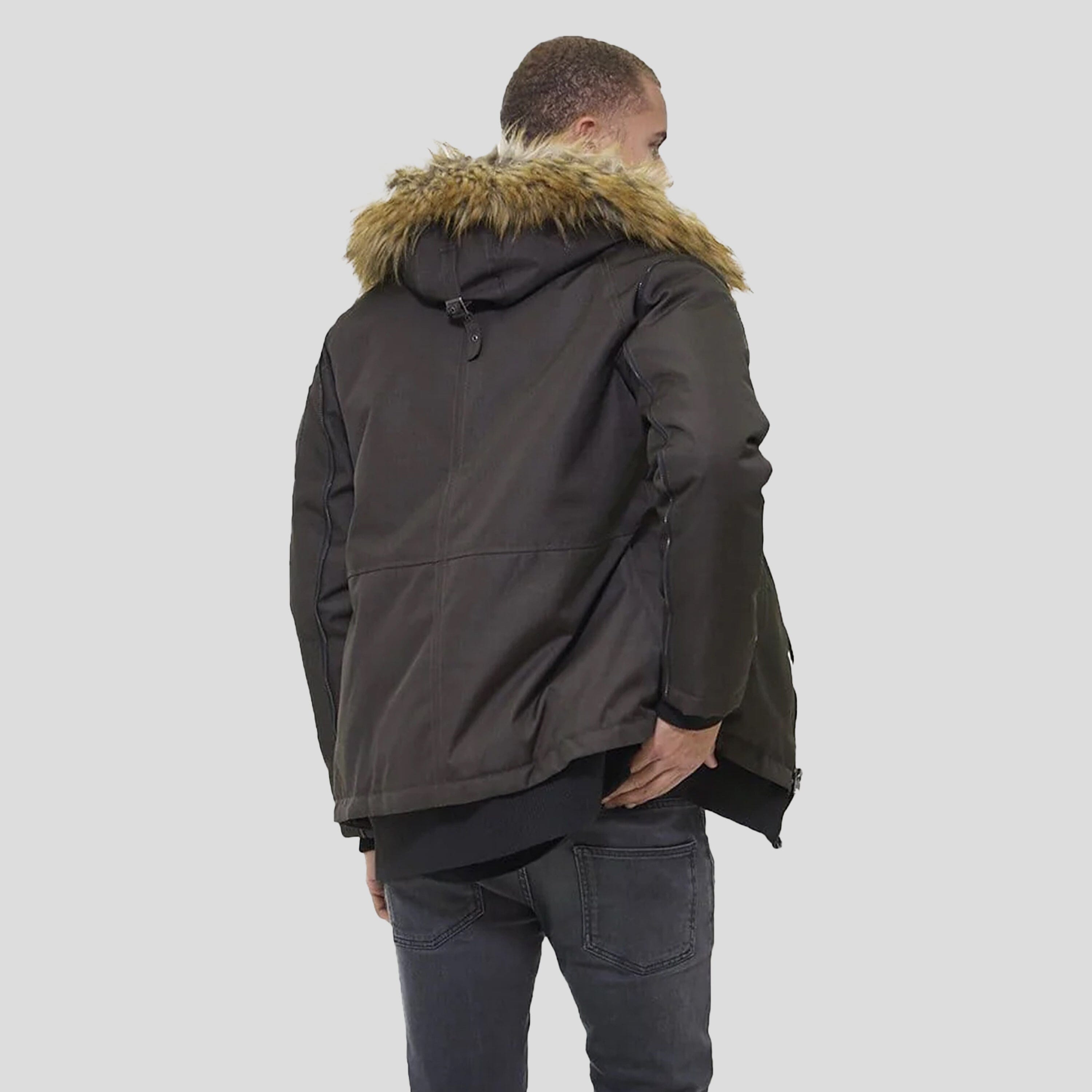 Men's Oxford Snorkel Parka Jacket - FINAL SALE Men's Jackets Members Only 