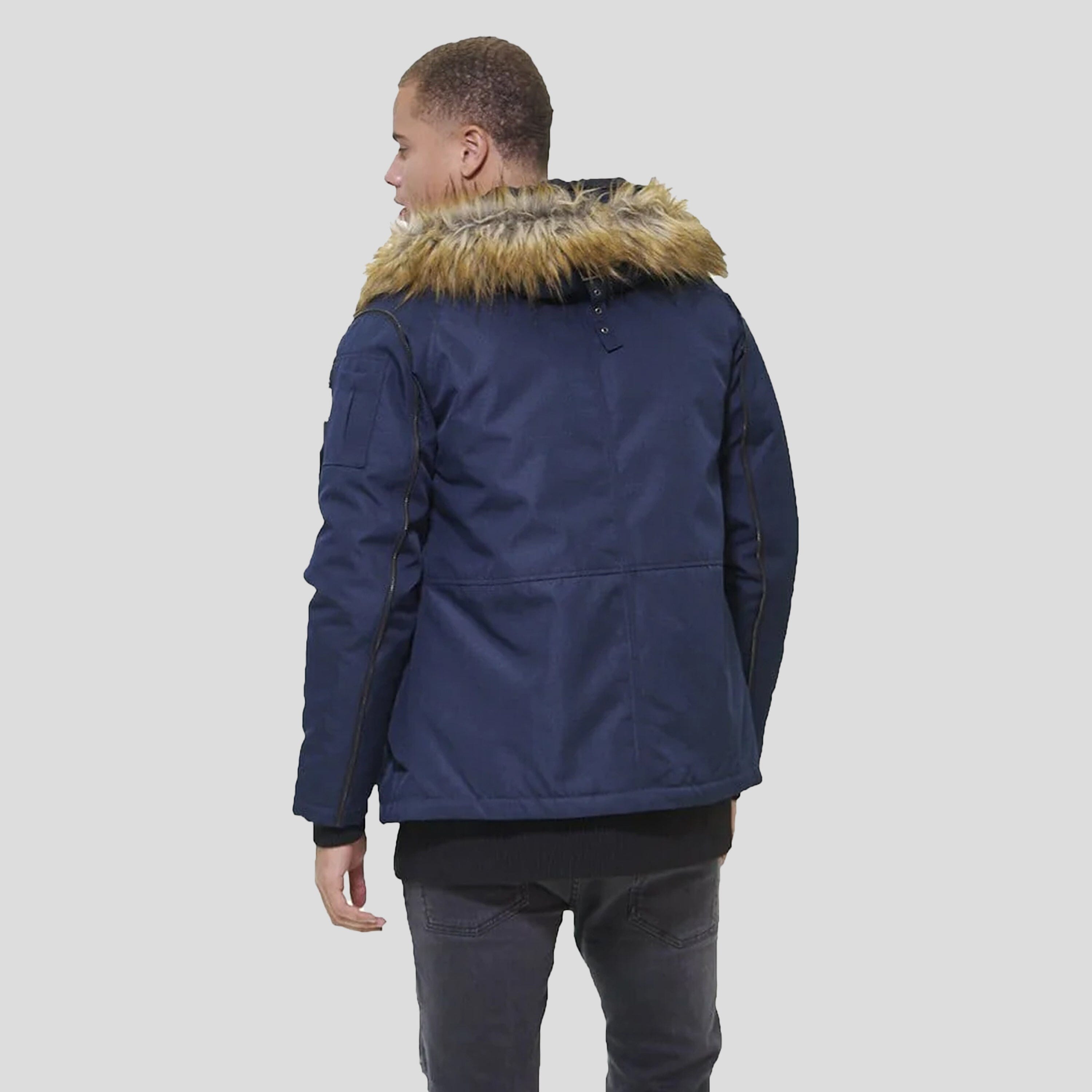 Men's Oxford Snorkel Parka Jacket - FINAL SALE Men's Jackets Members Only 