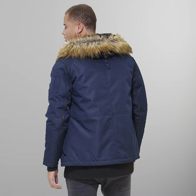 Men's Oxford Snorkel Parka Jacket - FINAL SALE Men's Jackets Members Only | Navy