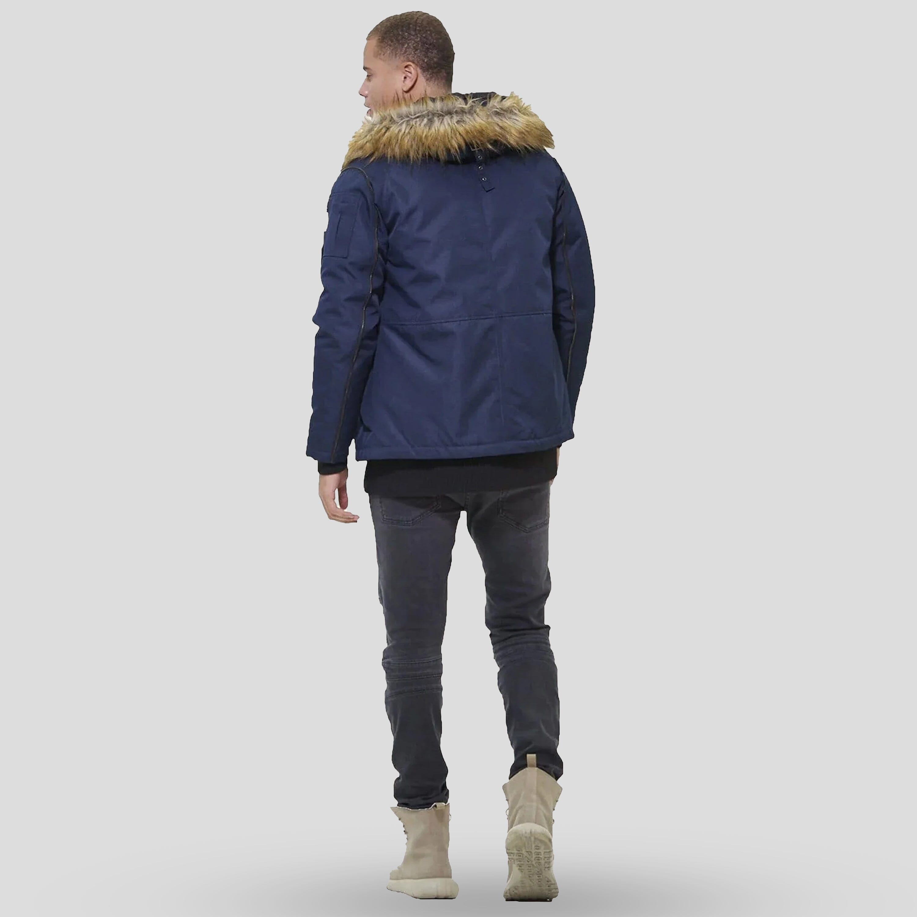 Men's Oxford Snorkel Parka Jacket - FINAL SALE Men's Jackets Members Only 