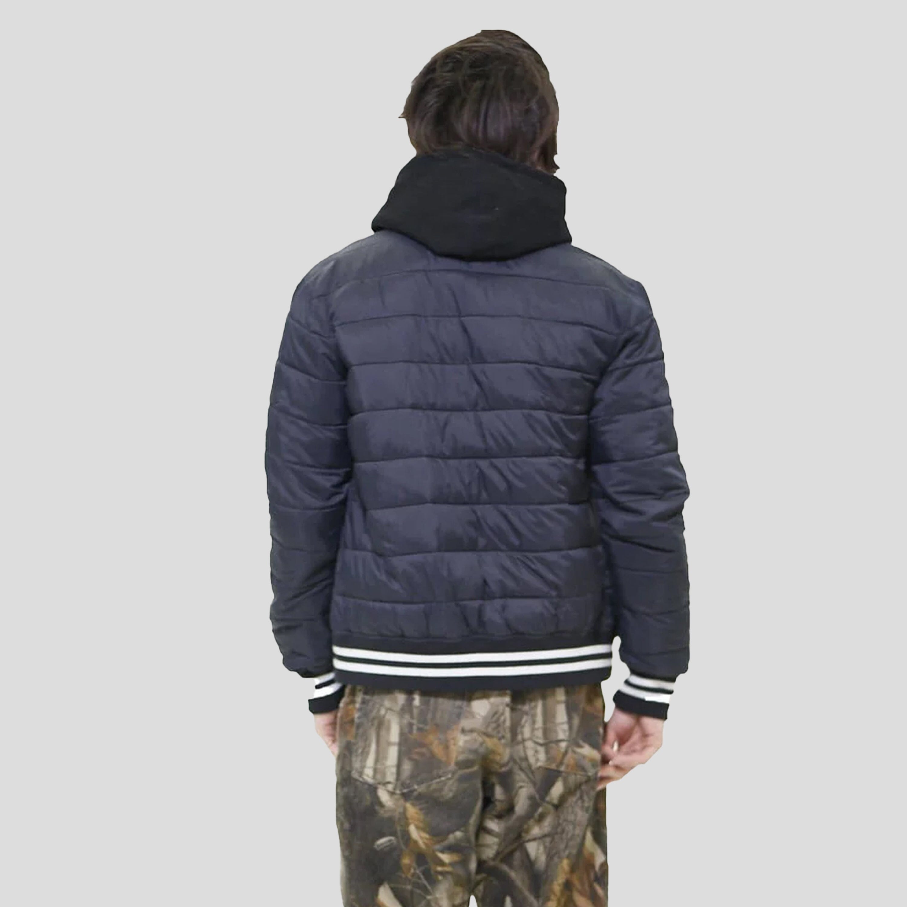 Men's Varsity Puffer Jacket - FINAL SALE Men's Jackets Members Only 