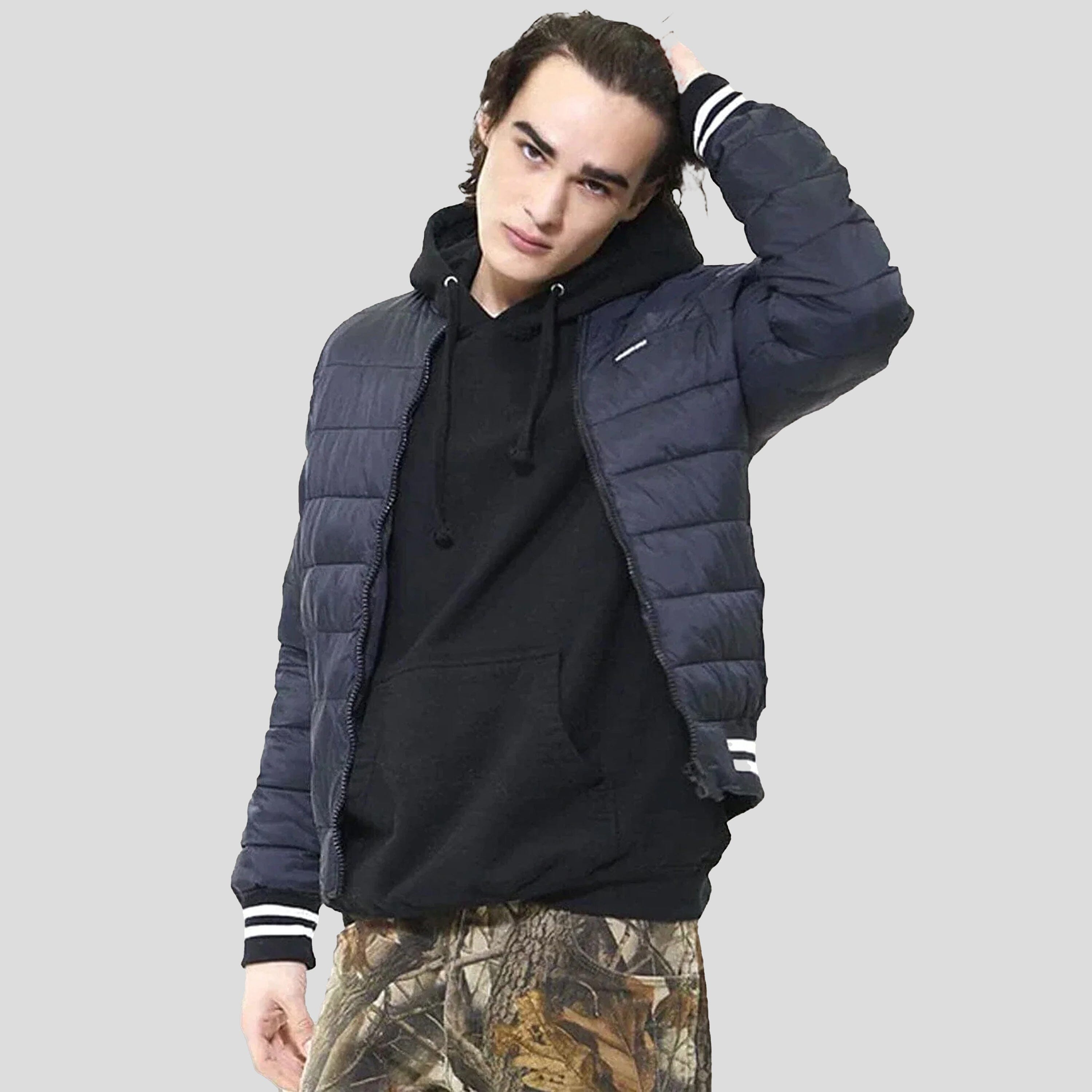 Men's Varsity Puffer Jacket - FINAL SALE Men's Jackets Members Only 