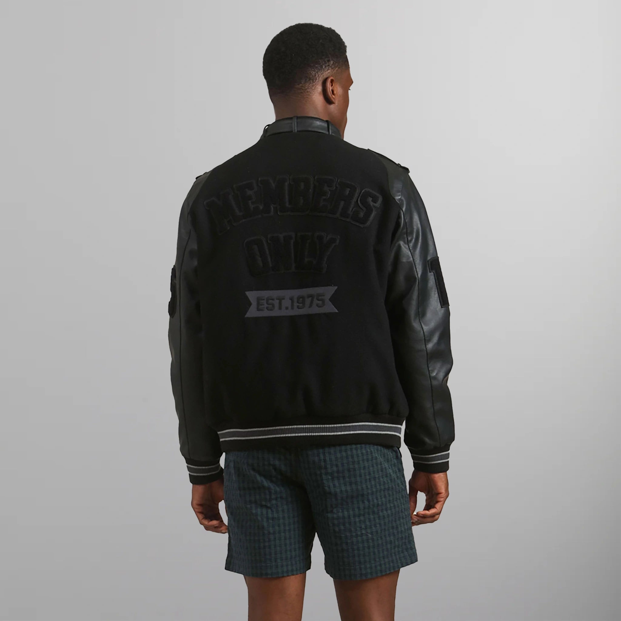 Men's Varsity Jacket Men's Iconic Jacket Members Only 