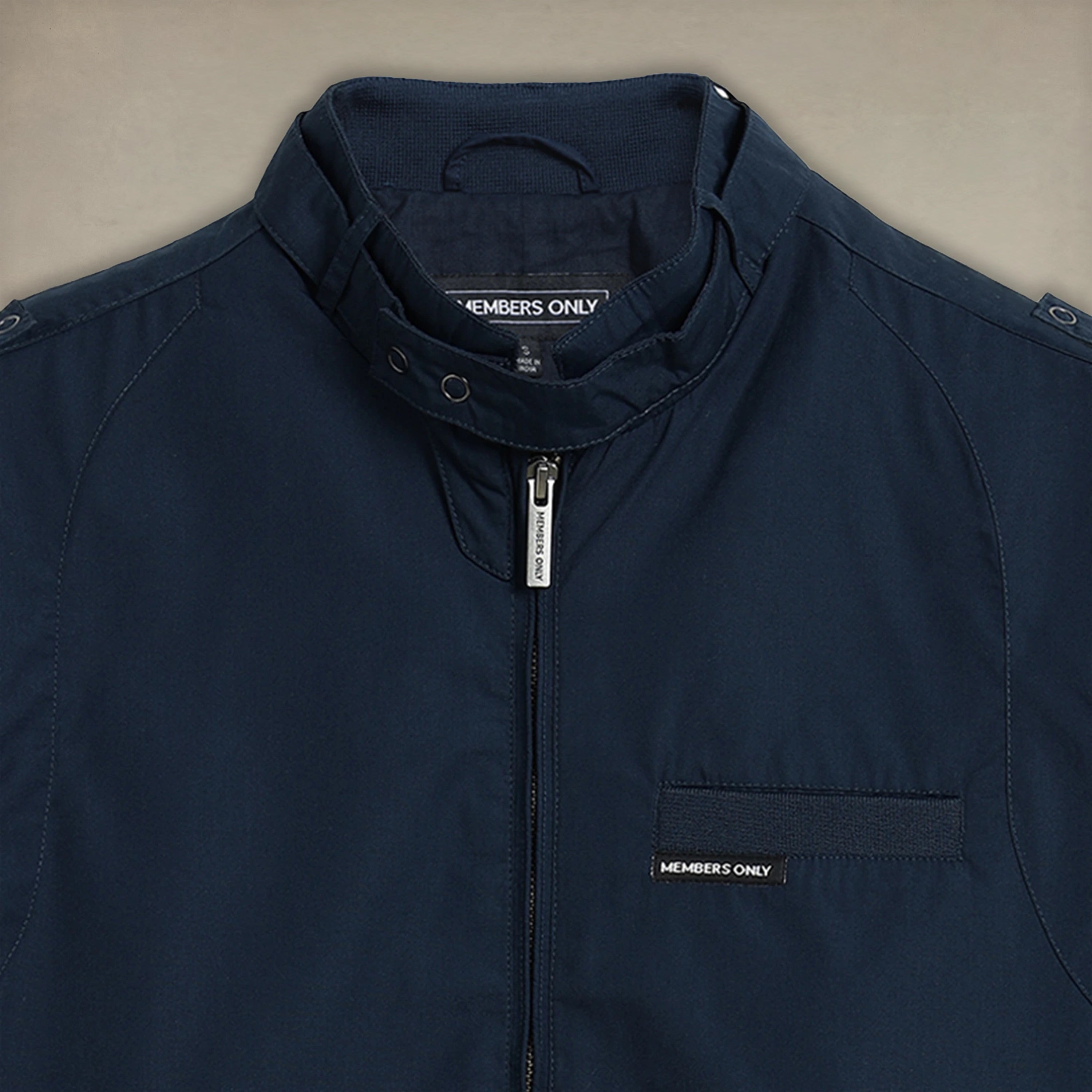 Men's Classic Iconic Racer Jacket Men's Iconic Jacket Members Only 