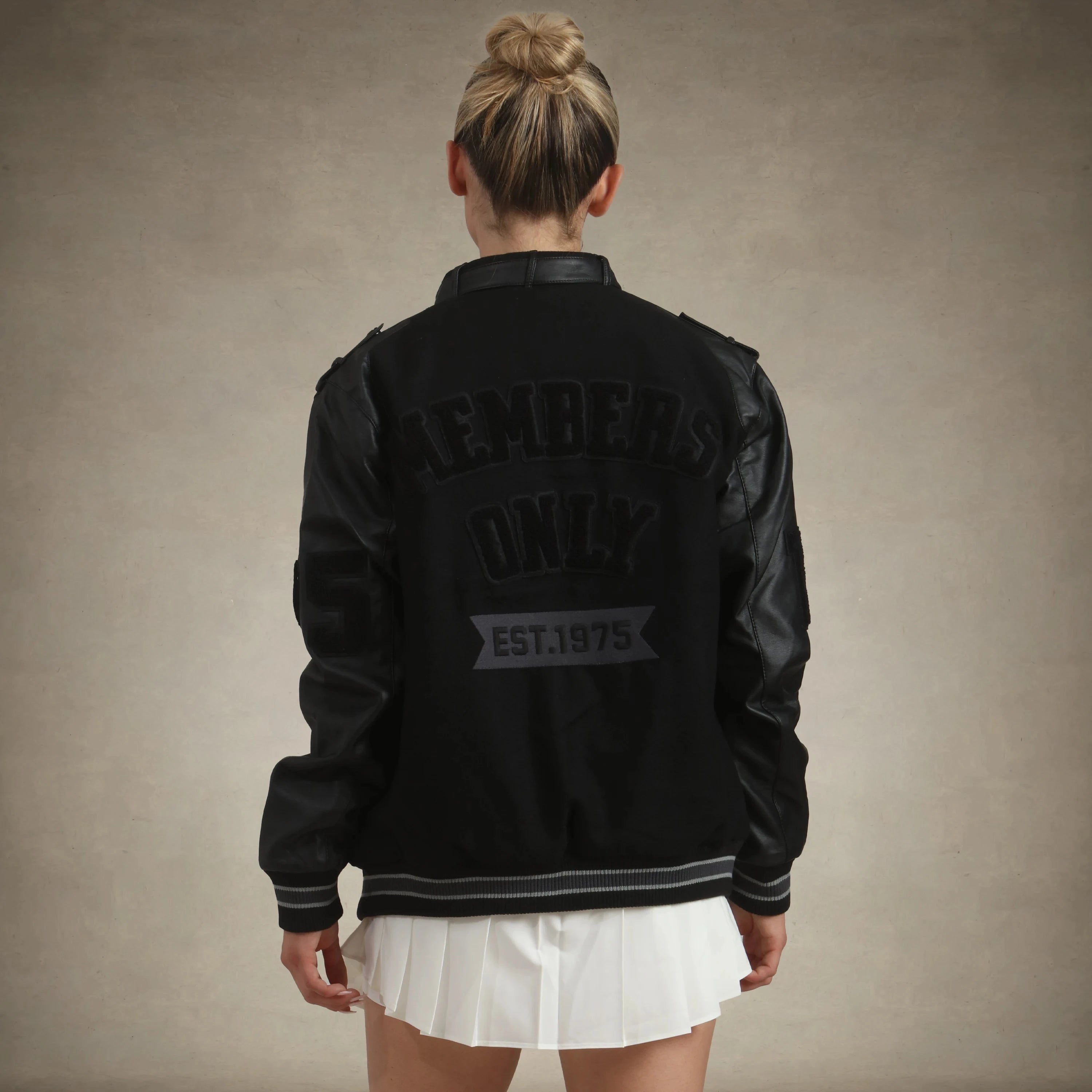 Women's Oversized Varsity Jacket Women's Iconic Jacket Members Only® 