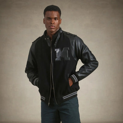 Men's Varsity Jacket Men's Iconic Jacket Members Only® Black S 